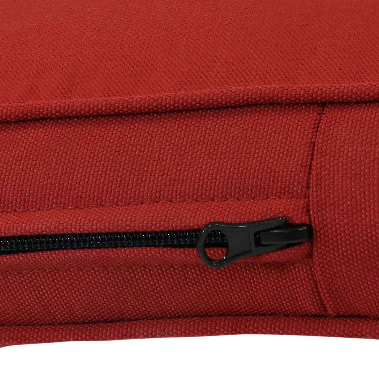 Sunnydaze Indoor/Outdoor Olefin Chaise Lounge Chair Cushion - Red