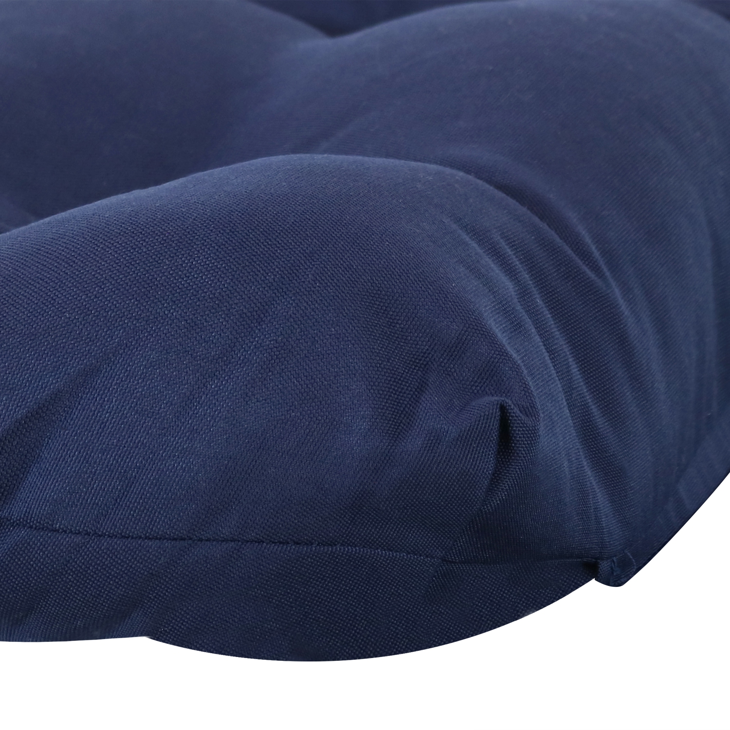 Sunnydaze Indoor/Outdoor Olefin Tufted Chaise Lounge Chair Cushions - Blue