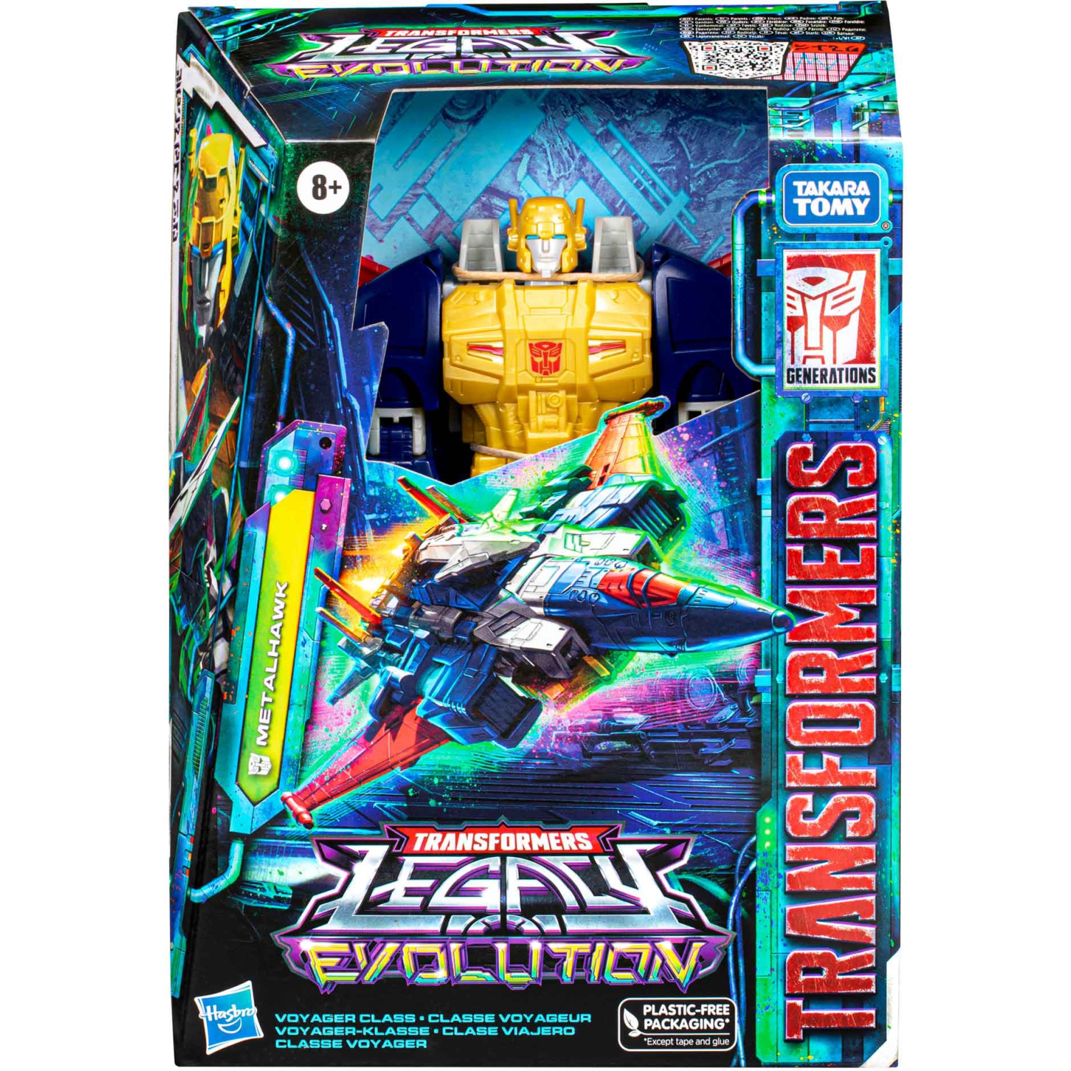 Transformers Legacy Evolution 7 Inch Action Figure Voyager Class Wave 5 - Metalhawk