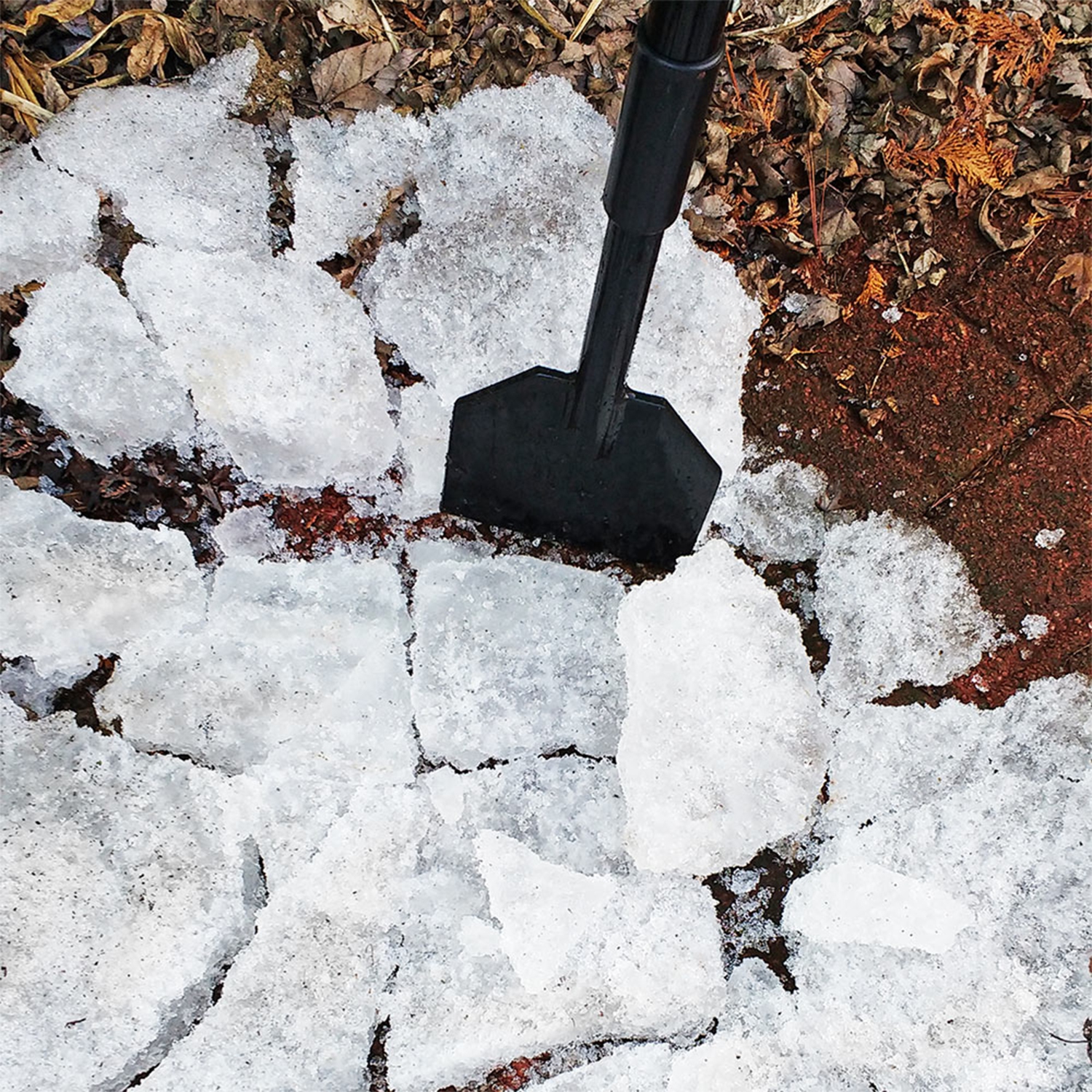 CASL Brands Extra-Thick Steel Shock-Absorbing Ice Chopper and Scraper