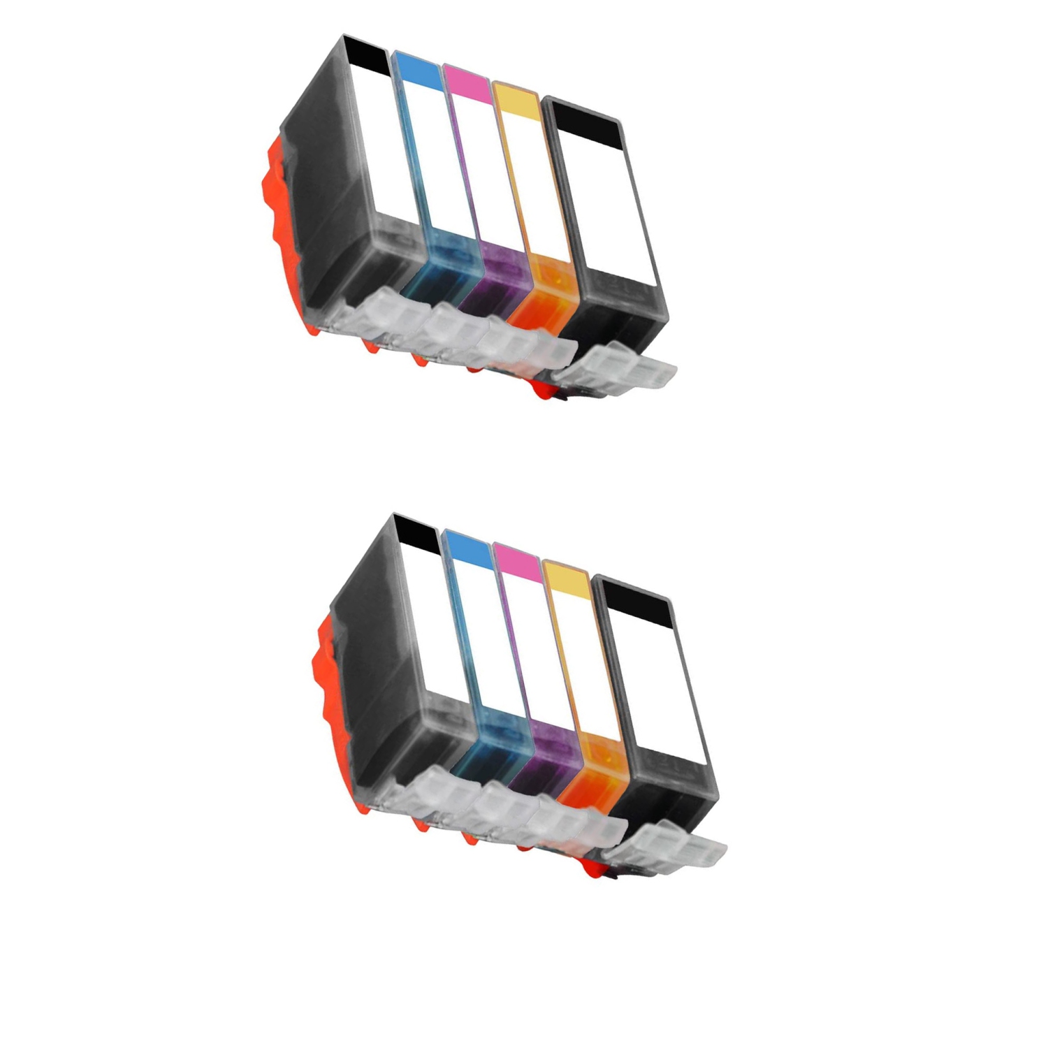 axGear Compatible PGI-220 CLI-221 Ink Cartridges B/C/M/Y 2 Combo for Canon PIXMA MP560 MP620