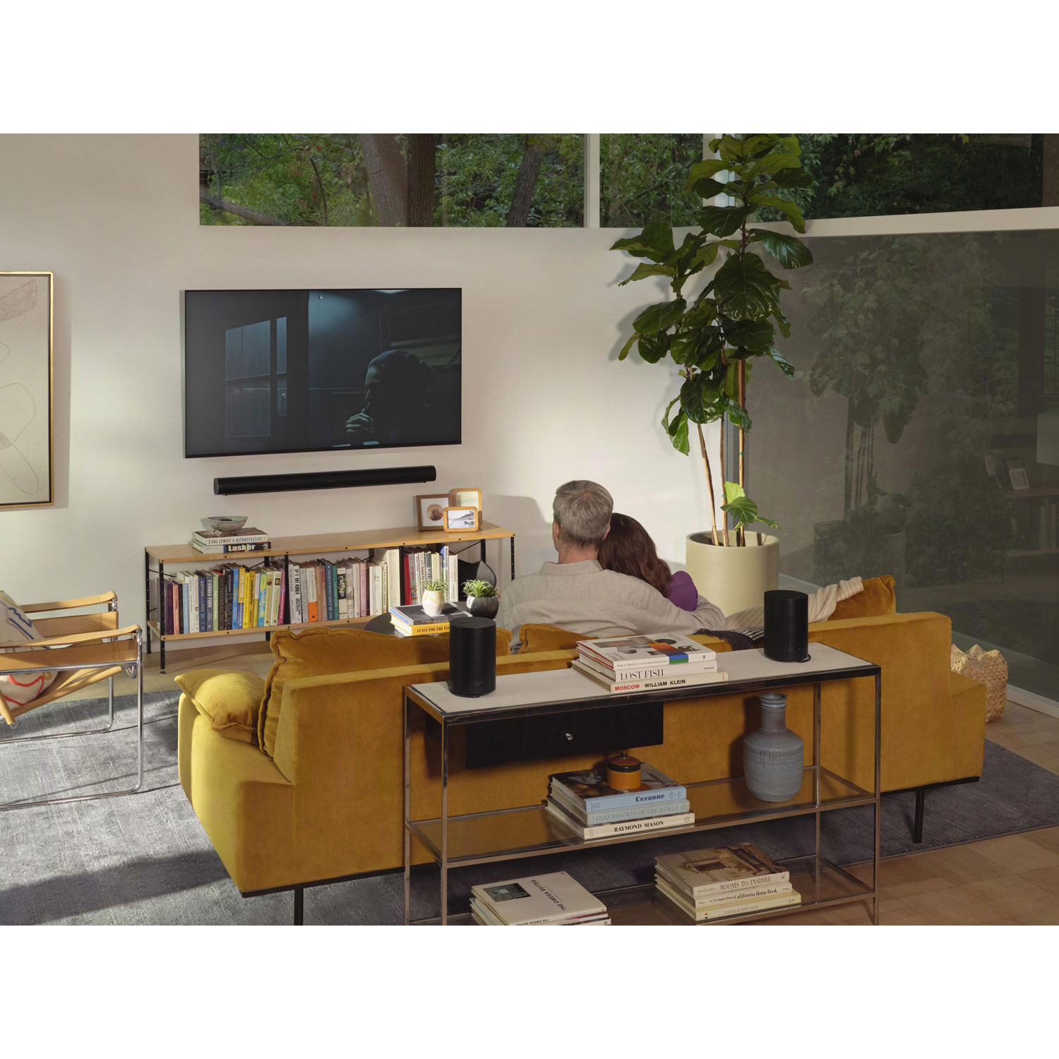 Haut-parleur intelligent Wi-Fi/Bluetooth Era 100 de Sonos - Noir