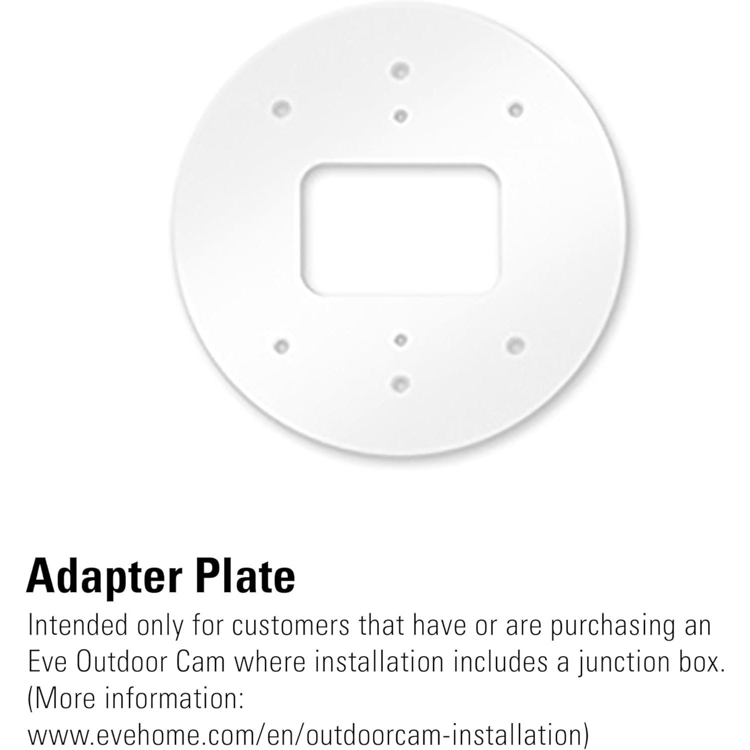 Eve Outdoor Cam 1080p Secure Floodlight Camera with Night Vision