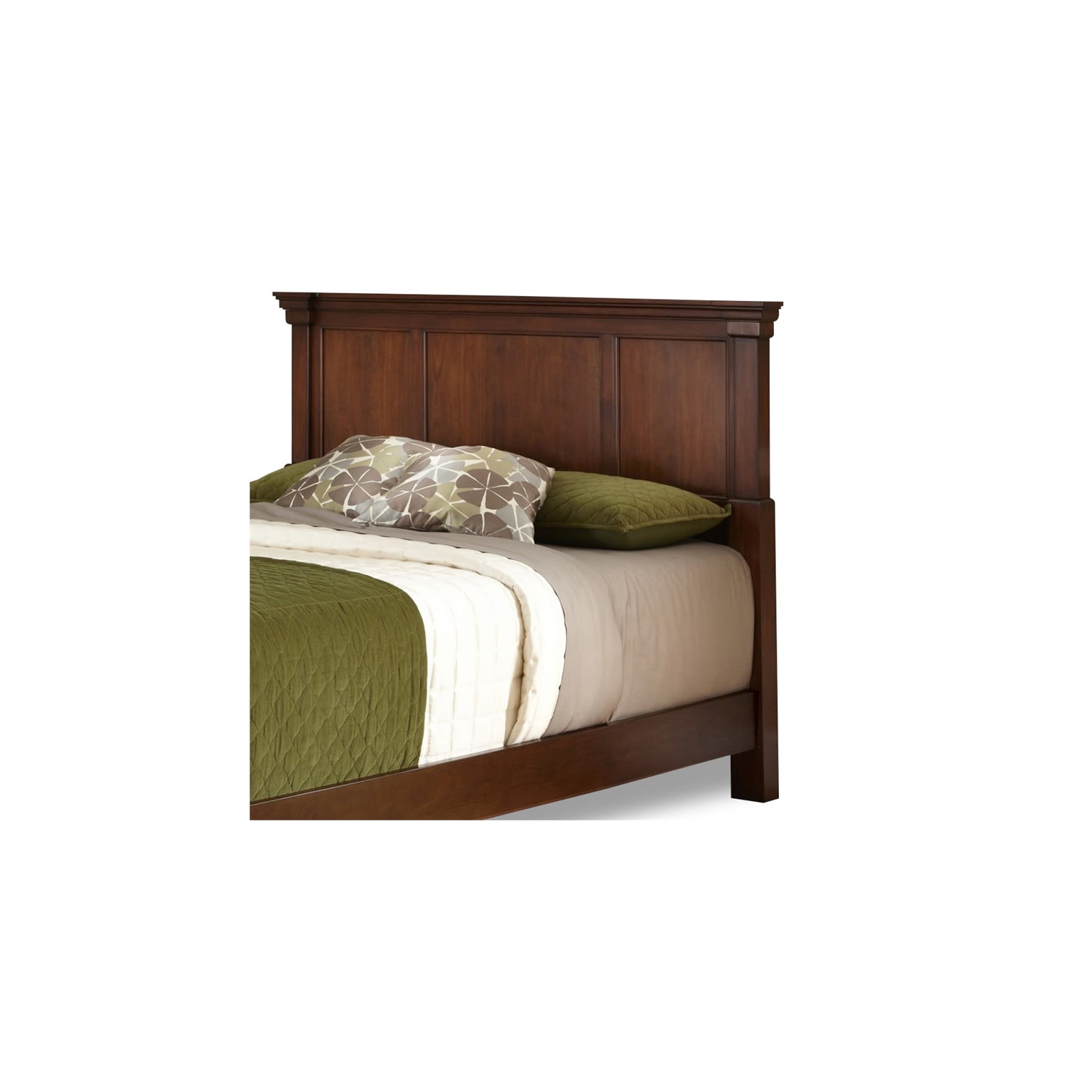 Homestyles – tête de lit en bois Aspen pour très grand lit, brun