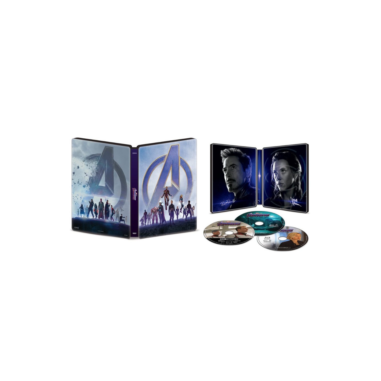 Avengers: Endgame [SteelBook] [Digital Copy] [4K Ultra HD Blu-ray/Blu-ray]