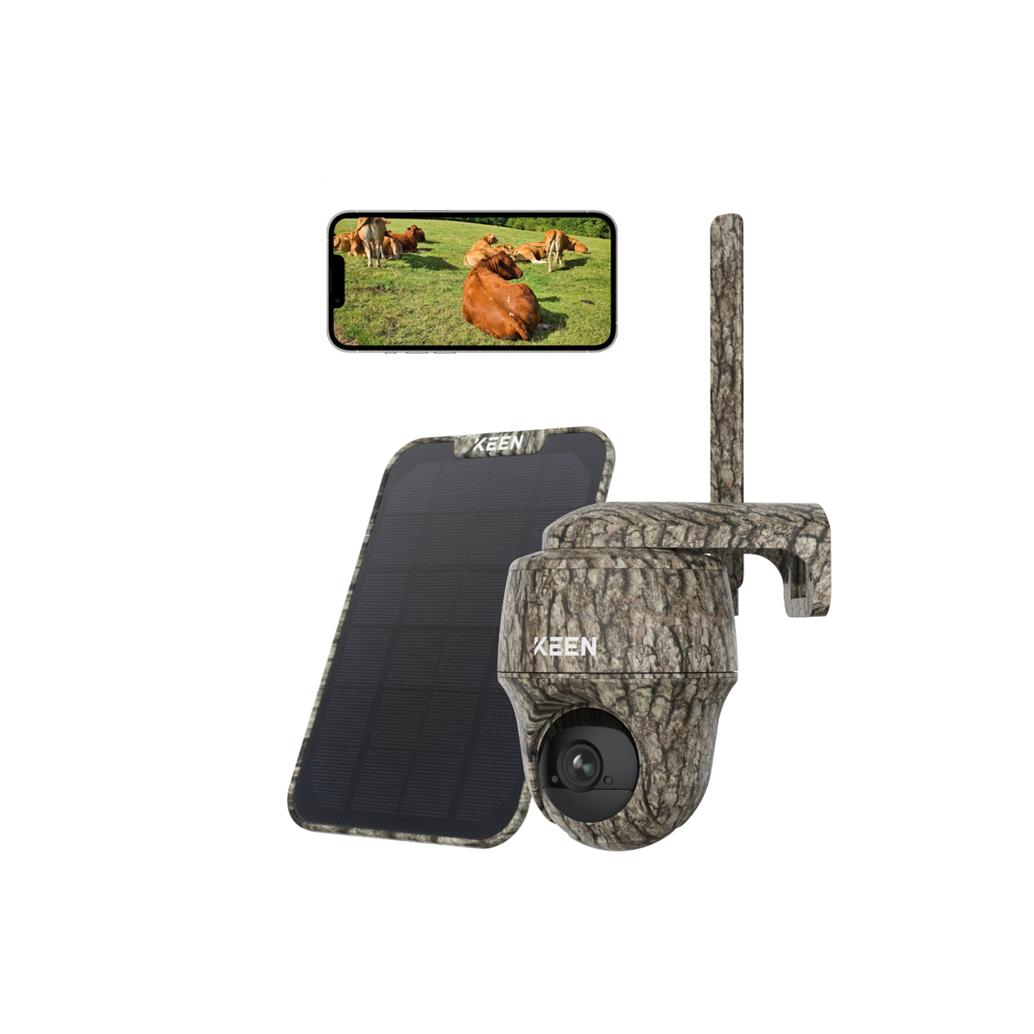Reolink 4G Trail Security Camera Pan & Tilt, 2K 4MP Super HD, Battery/Solar Powered, Person/Vehicle Detection, Two-Way Audio