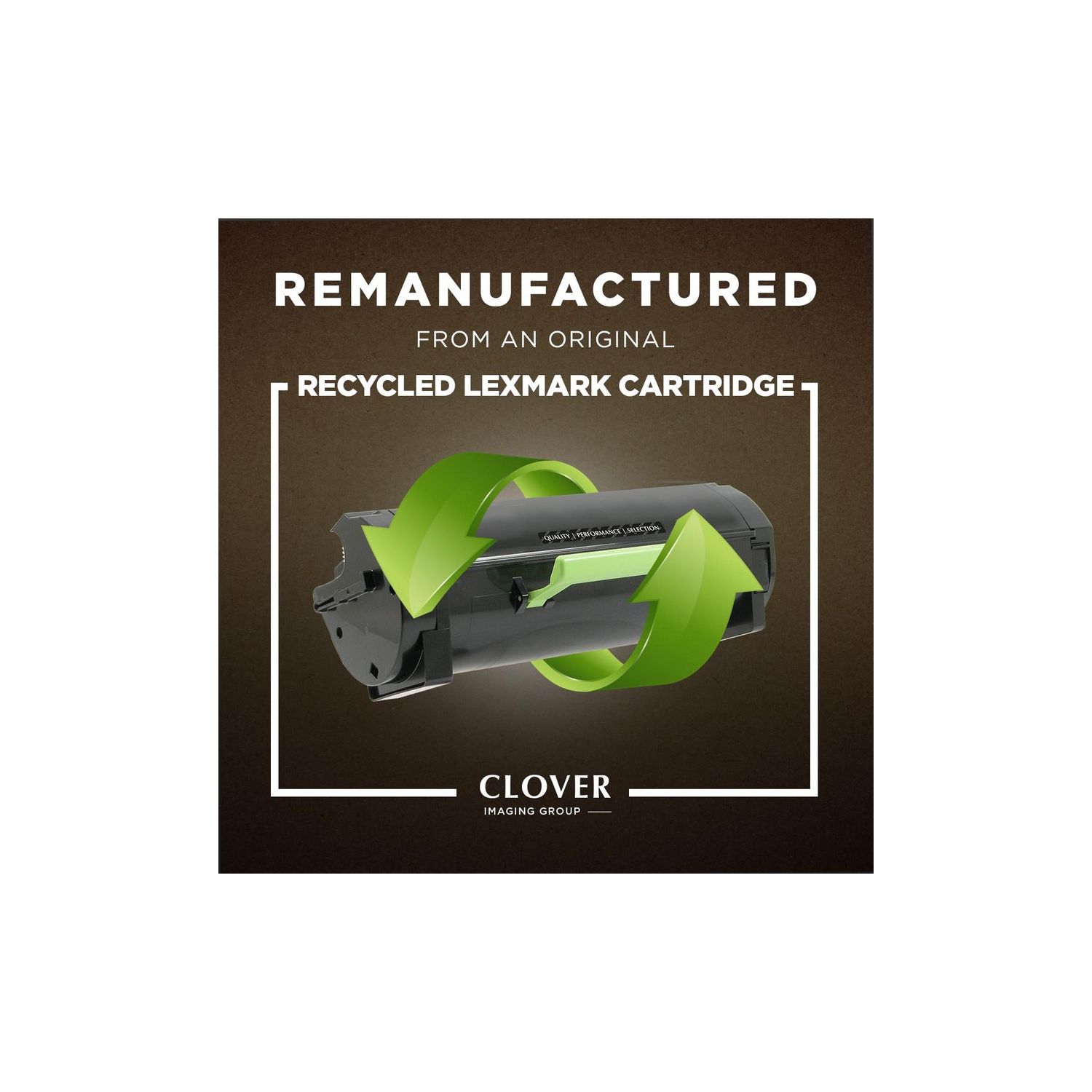 Clover Imaging Remanufactured Extra High Yield Toner Cartridge for Lexmark MS410/MS415/MS510/MS610/MX410/MX510/MX610