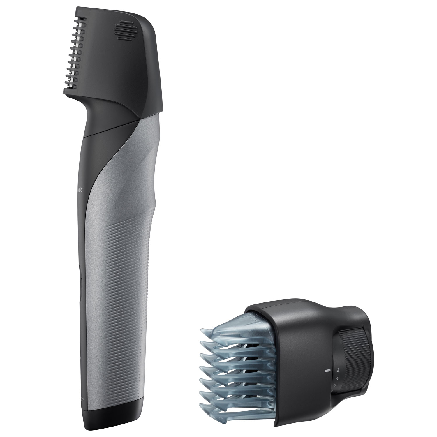 Panasonic Slim Line Wet & Dry Body Groomer - Black (Grey Grip)