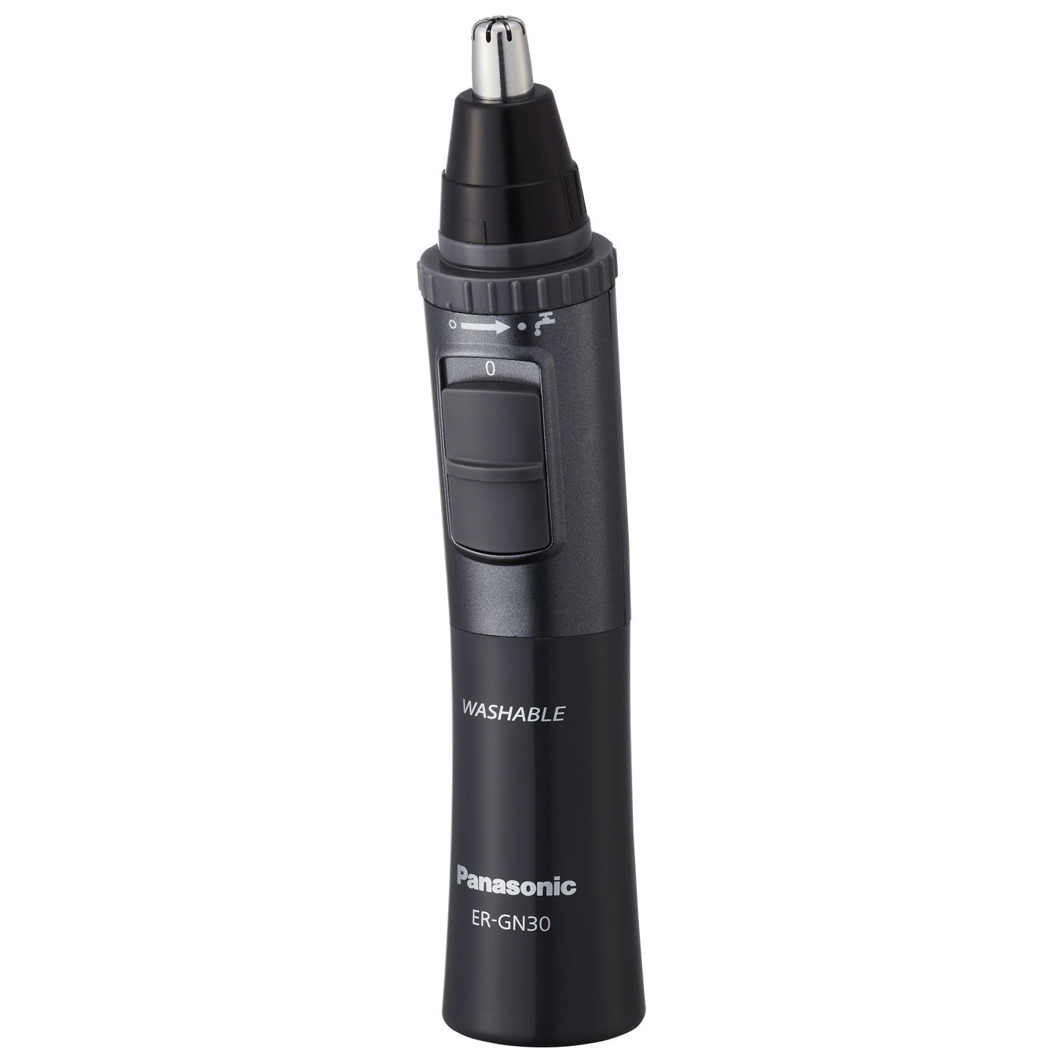 Panasonic Nose/Facial Hair Wet/Dry Trimmer - Black/Charcoal