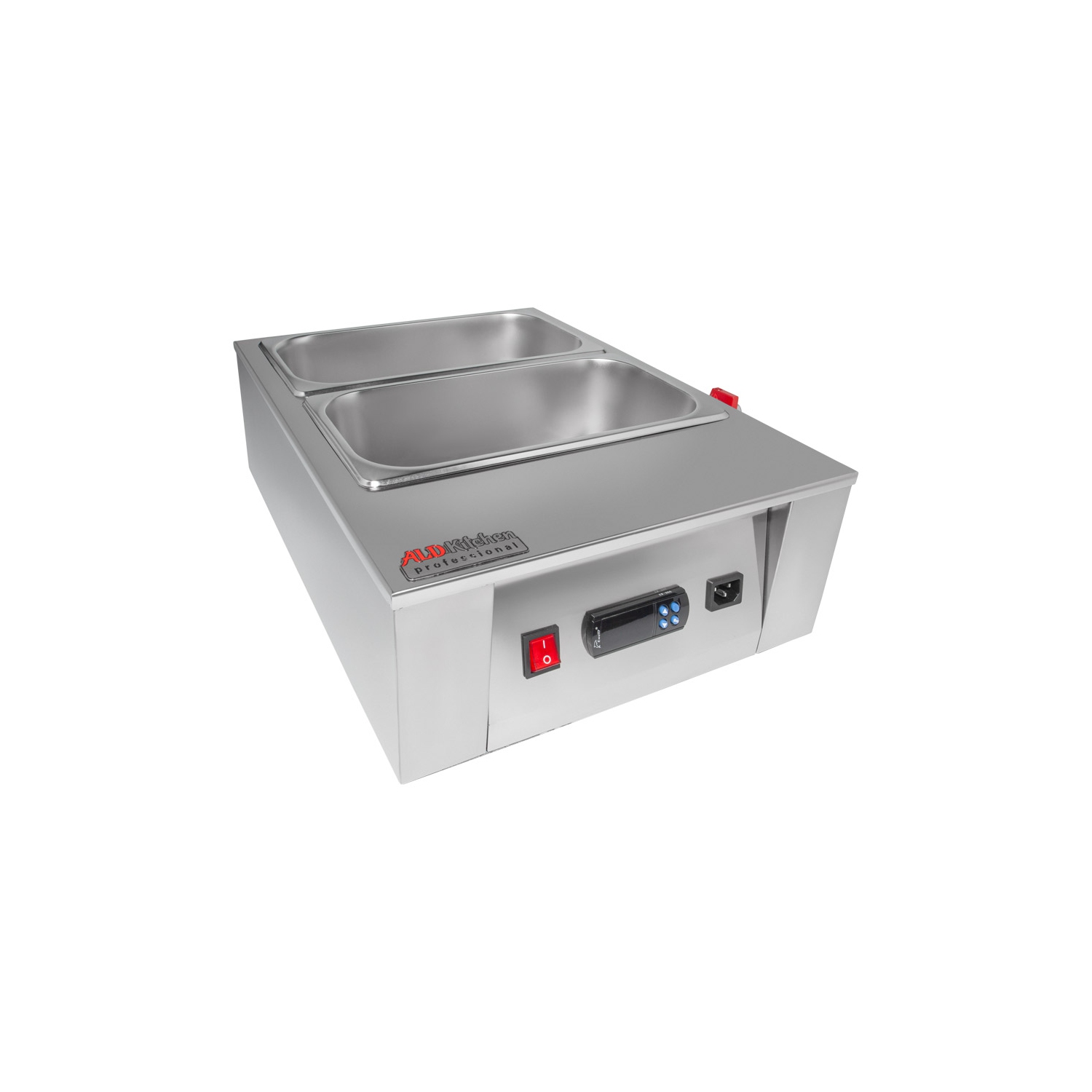 AP-330 Chocolate Melter | Electric Chocolate Warmer | Commercial Stainless Steel Fondue Pot | 4 Pots 22 lb | 110V