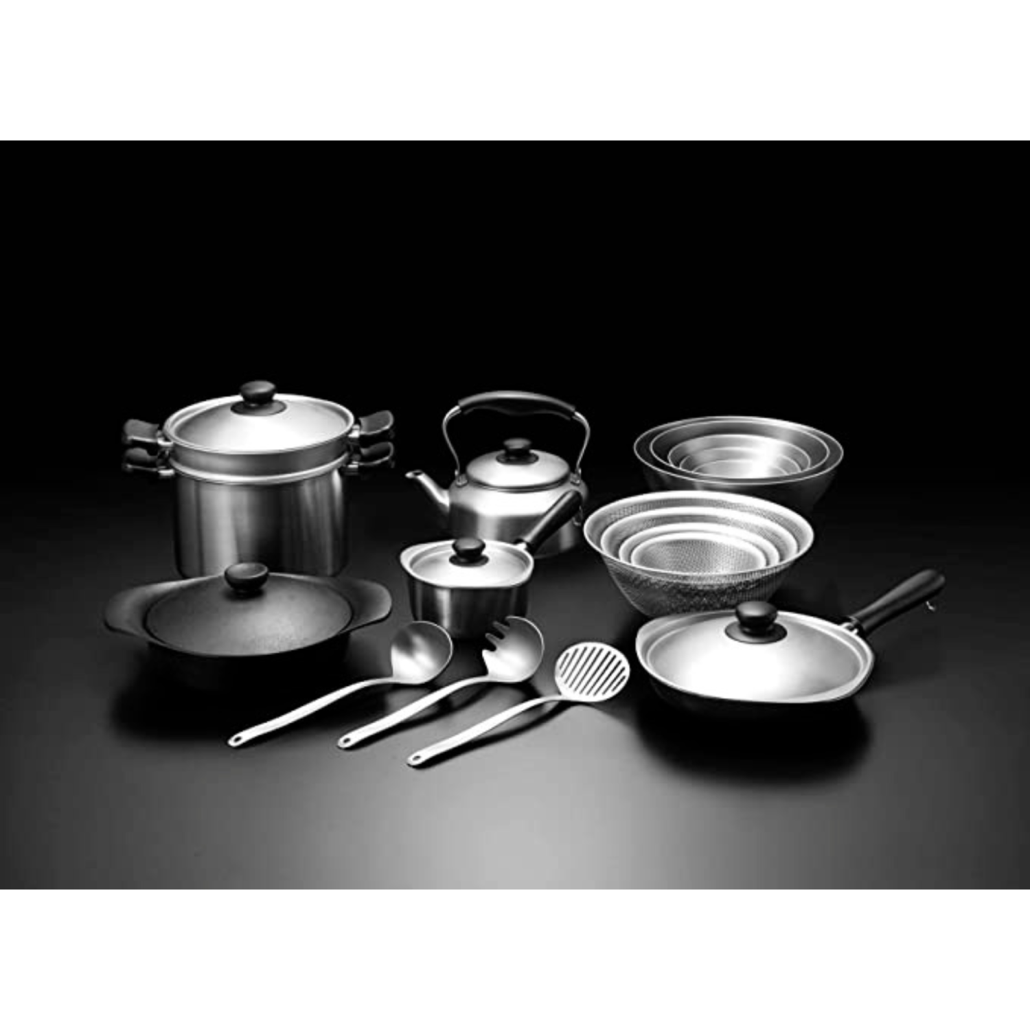 Sori Yanagi stainless bowl 3pcs set