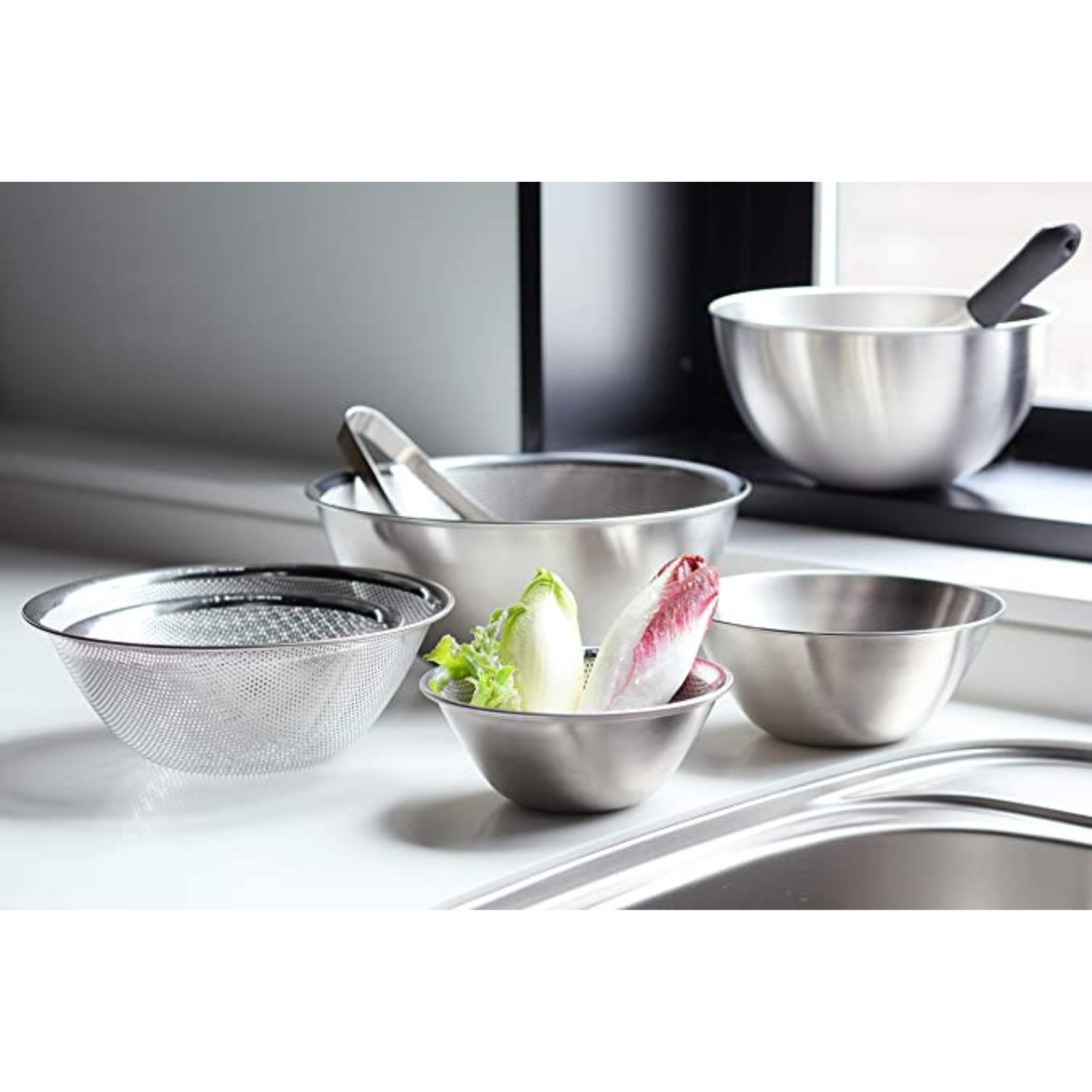 Sori Yanagi stainless bowl 3pcs set