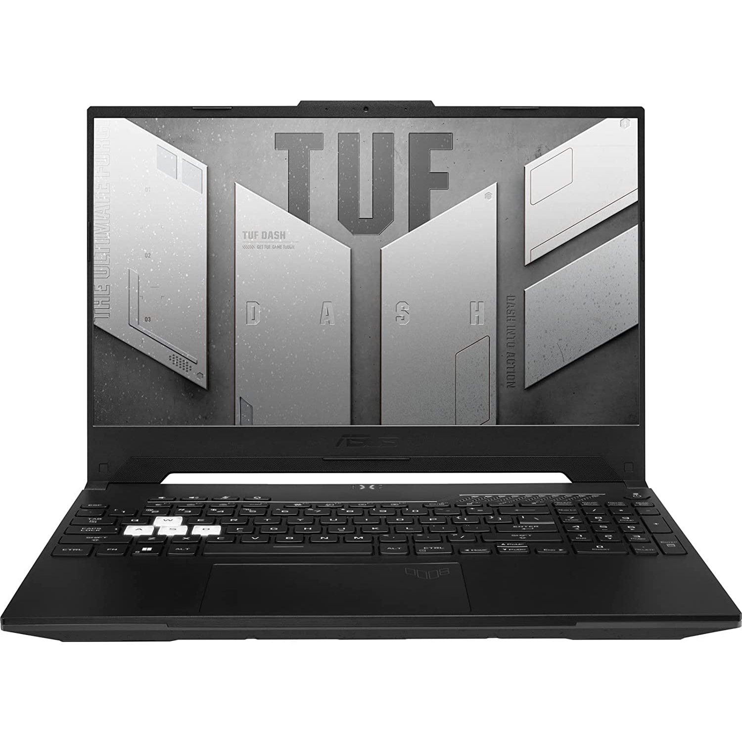 Asus TUF Dash 15.6" FHD Gaming Laptop (Intel Core i7-12650H, 16GB RAM, 512GB SSD, NVIDIA GeForce RTX 3070, Windows 11) - Off Black (FX517ZR-F15.I73070)