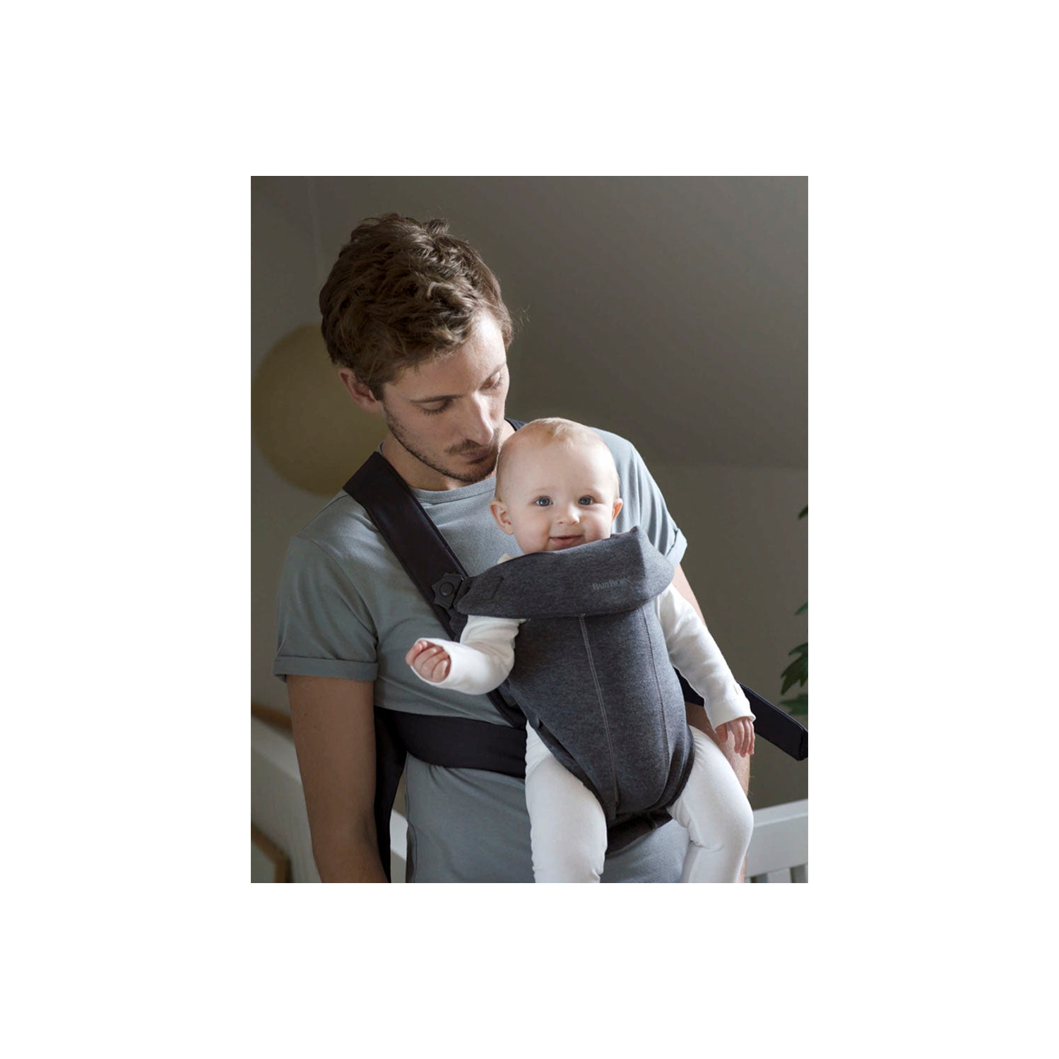 Porte-bébé Mini de BabyBjorn - 3D filet, noir