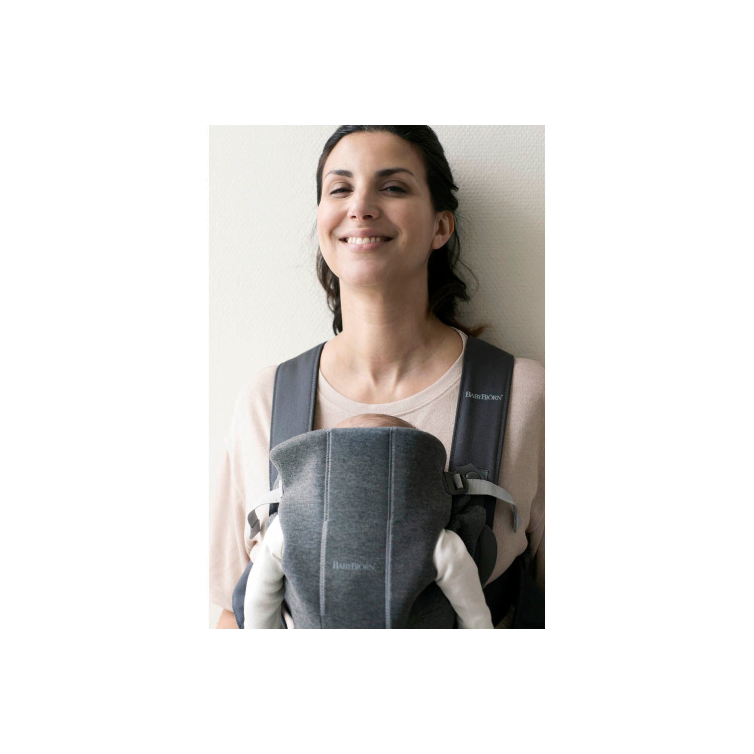 Porte-bébé Mini de BabyBjorn - 3D filet, noir