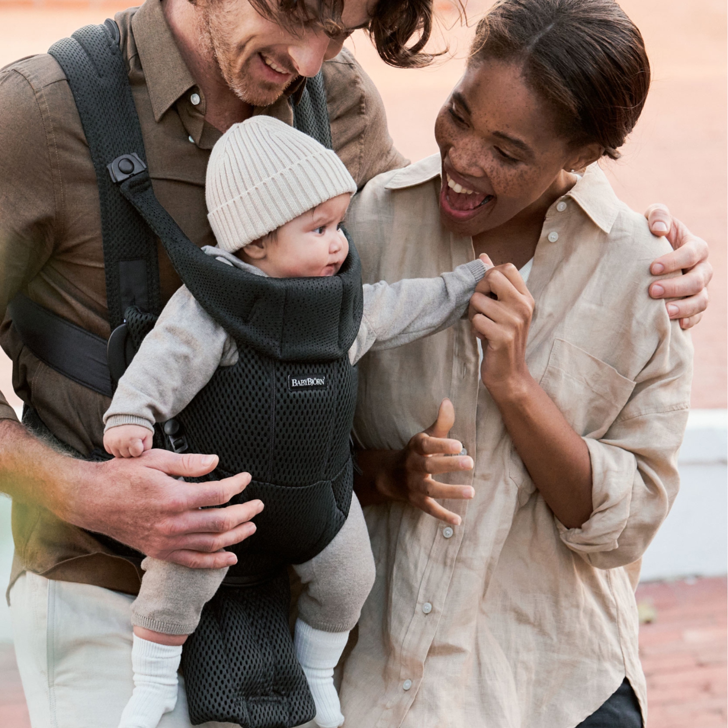 BabyBjorn Baby Carrier Free - 3D Mesh, Black