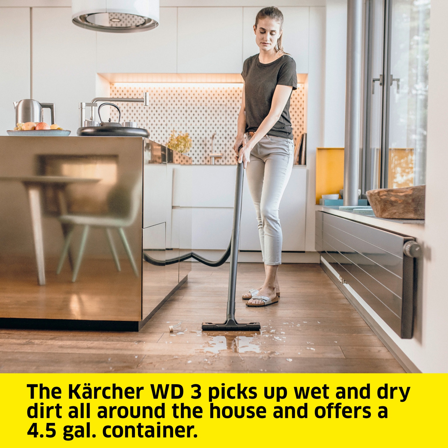 Karcher WD 3 17L Wet/Dry Vacuum