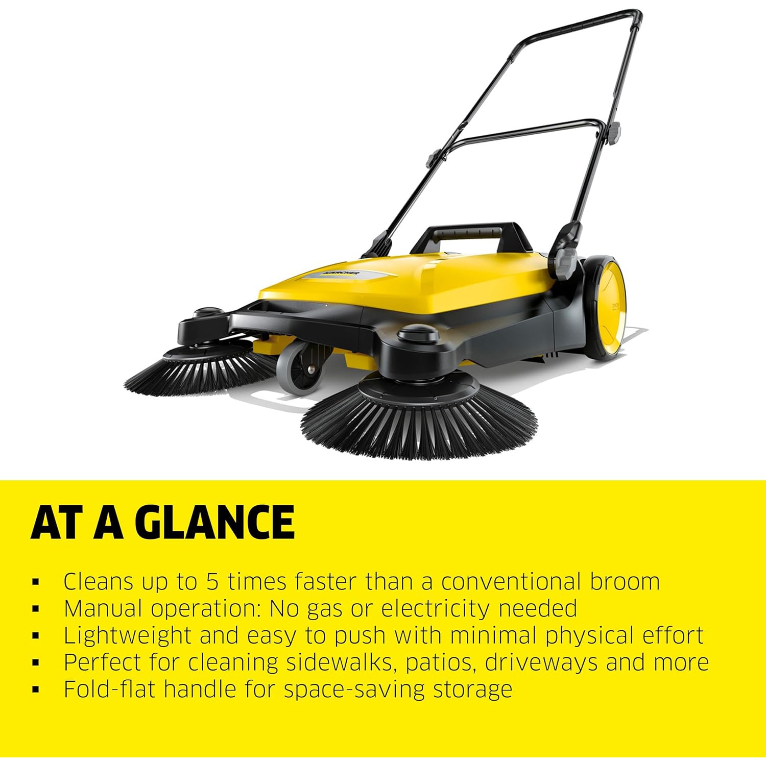 Karcher S4 Twin Outdoor Sweeper