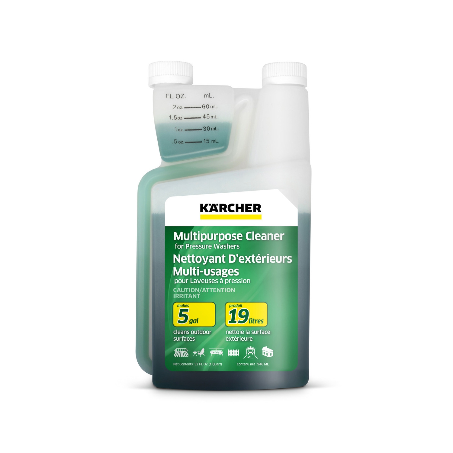 Karcher All Purpose Pressure Washer Detergent 1 Qrt