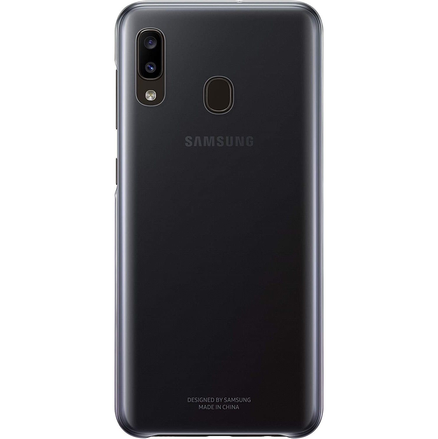 Couverture de gradation pour Galaxy A20 - Noir