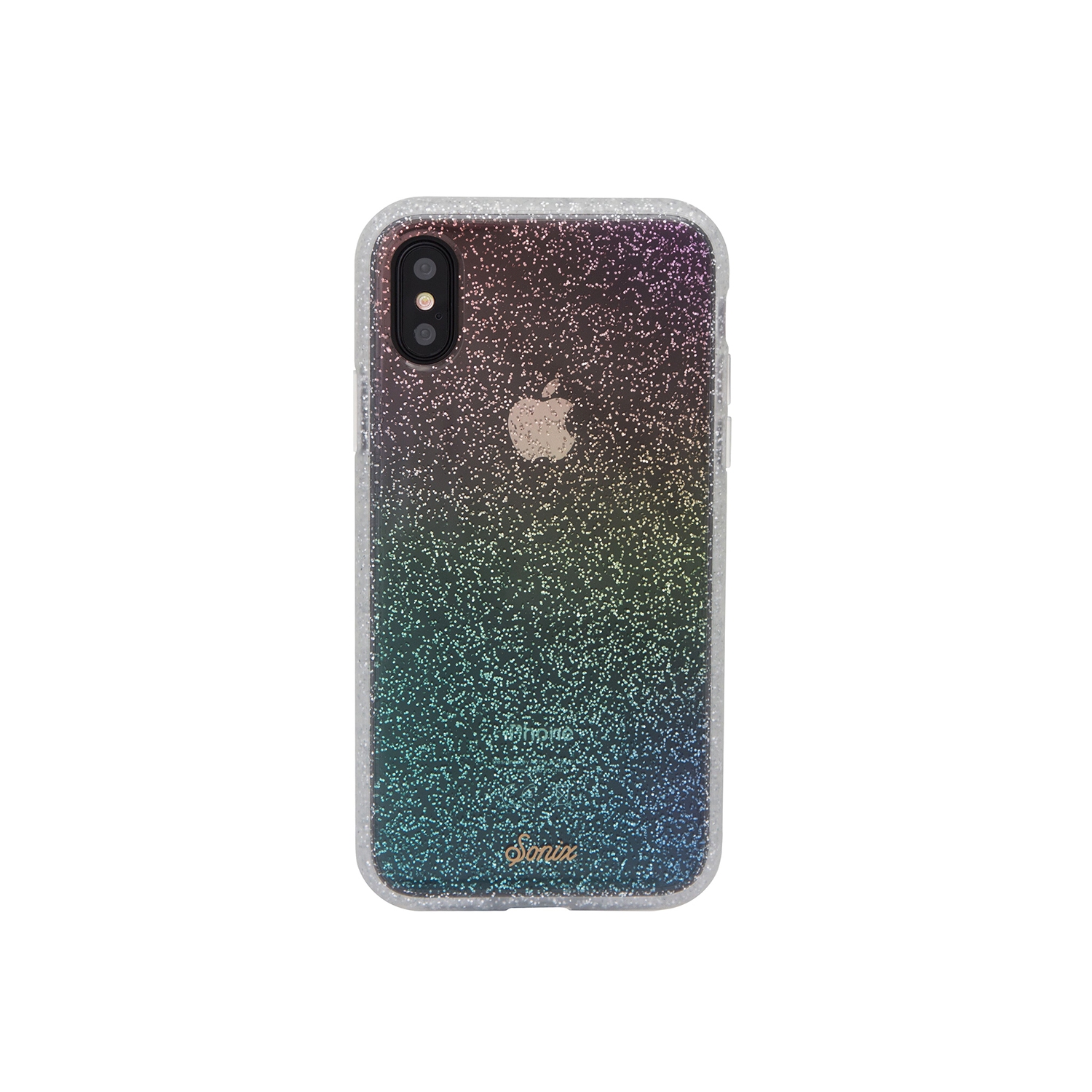 Sonix Wireless Glitter Series for iPXs Max - Rainbow Glitter
