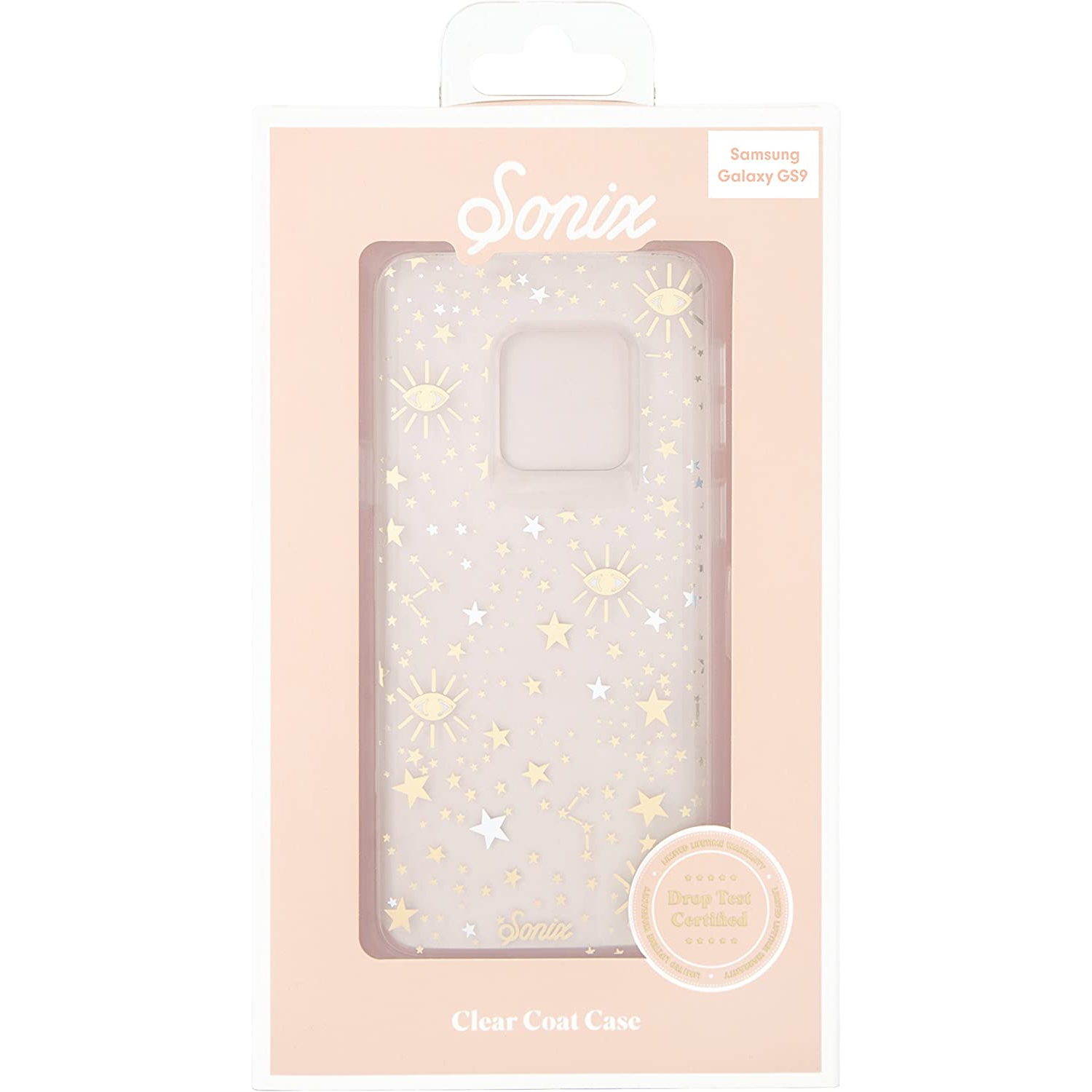 Revêtement transparent sans fil de Sonix pour Galaxy S9 de Samsung - cosmique