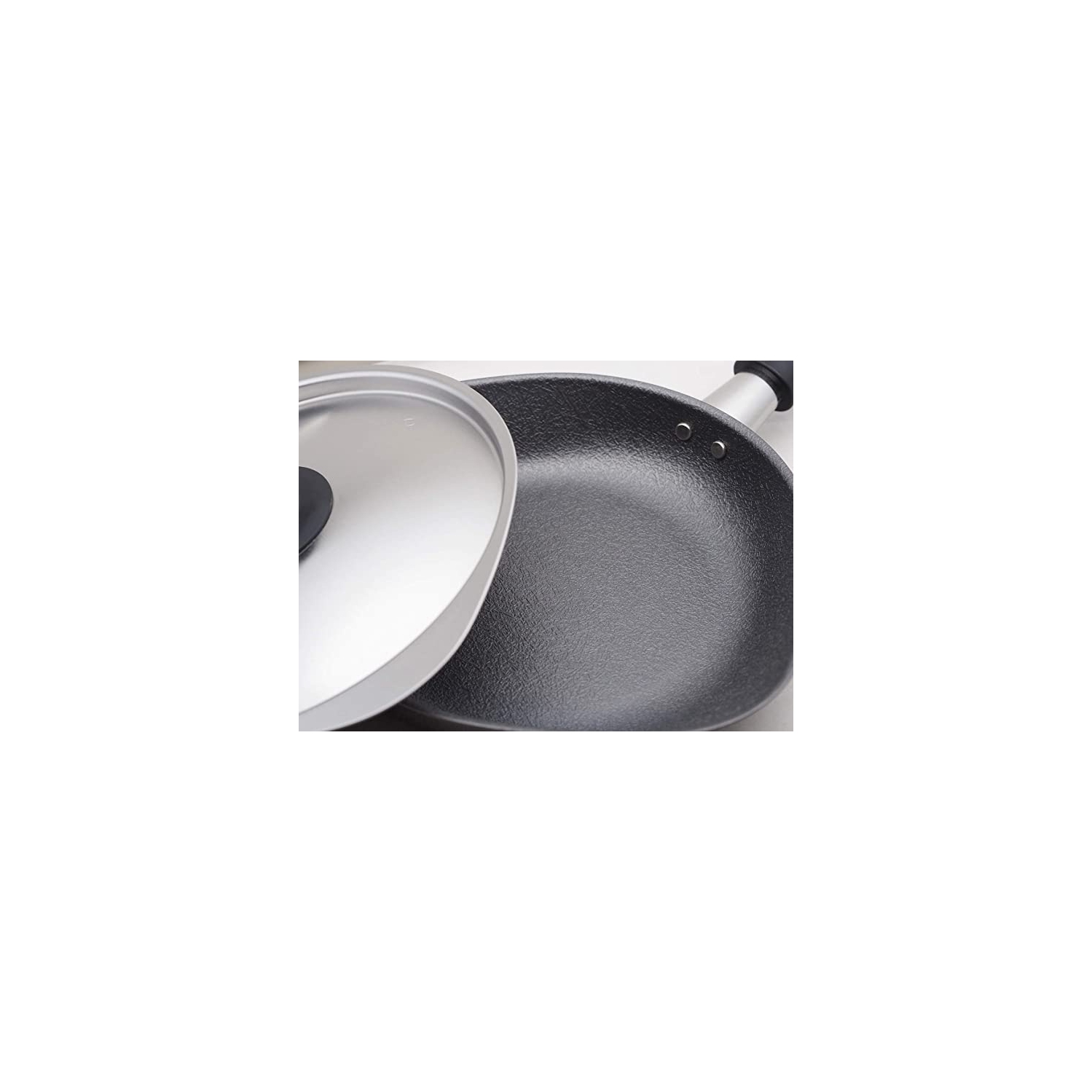 Sori Yanagi Carbon Steel Frying Pan Nitrided Double Fiber 25cm with lid