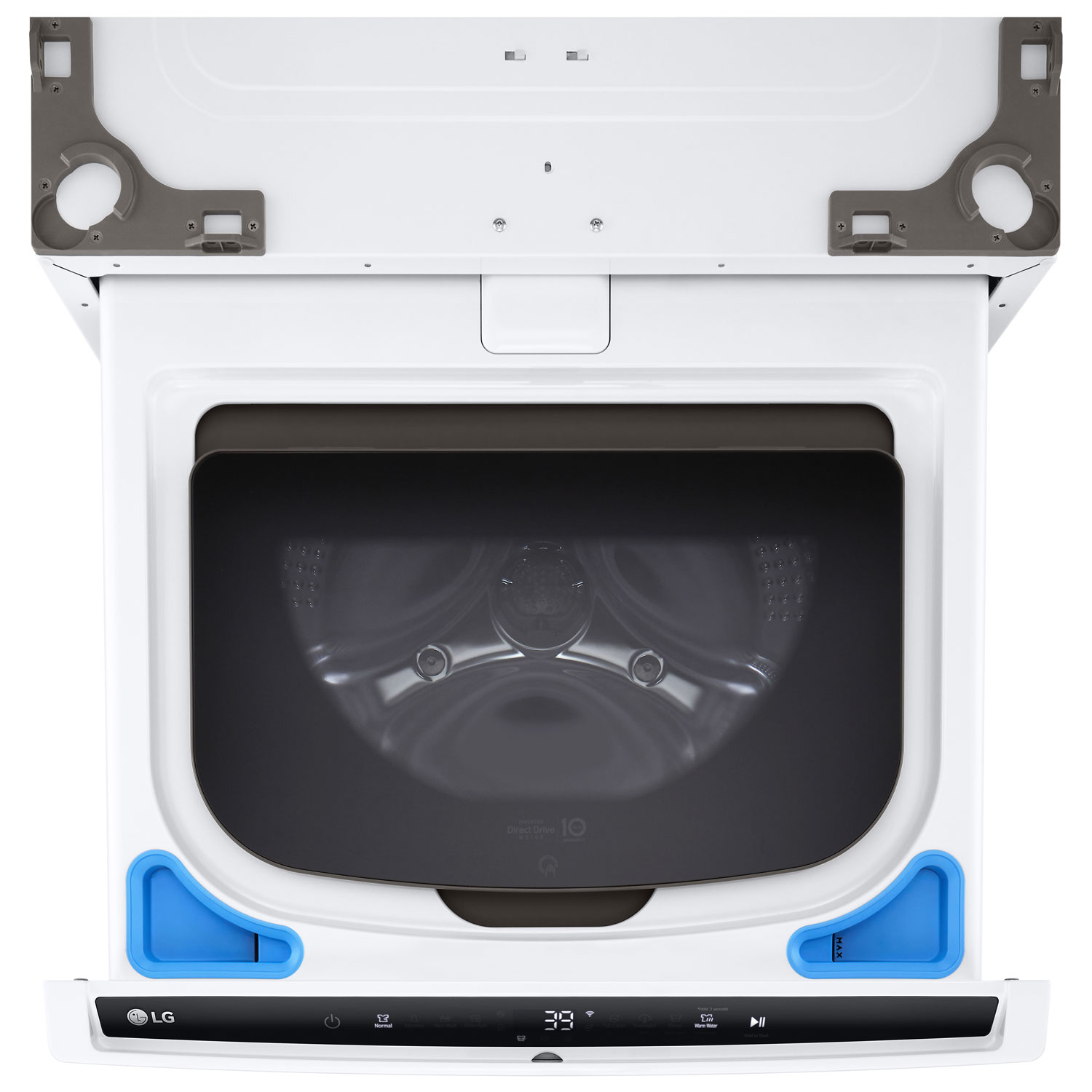 LG Sidekick 27" 1.0 Cu. Ft. Laundry Pedestal Washer - White