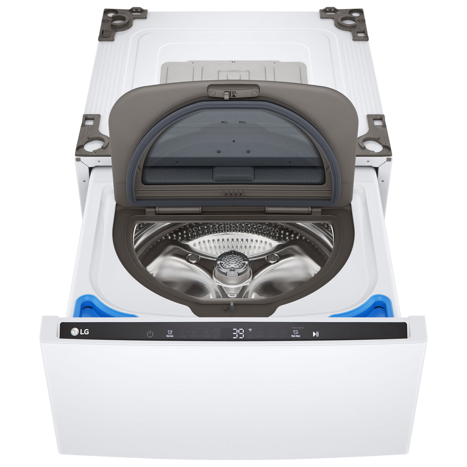 LG Sidekick 27" 1.0 Cu. Ft. Laundry Pedestal Washer - White