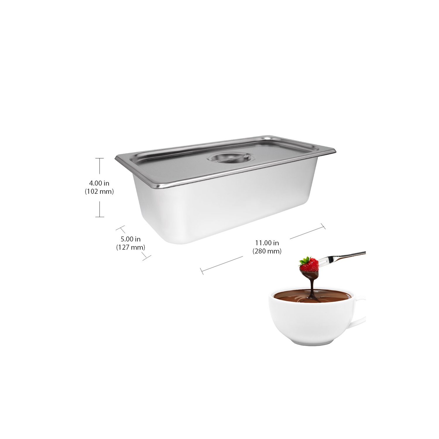 AR-D2002-5 Fondateur de chocolat électrique numérique | Chauffe-chocolat commercial 12&nbsp;kg | 5 réservoirs | 110&nbsp;V