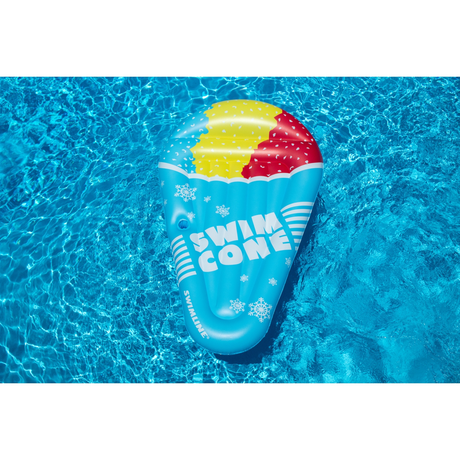 Inflatable Swim Snow Cone Pool Mattress - 11"