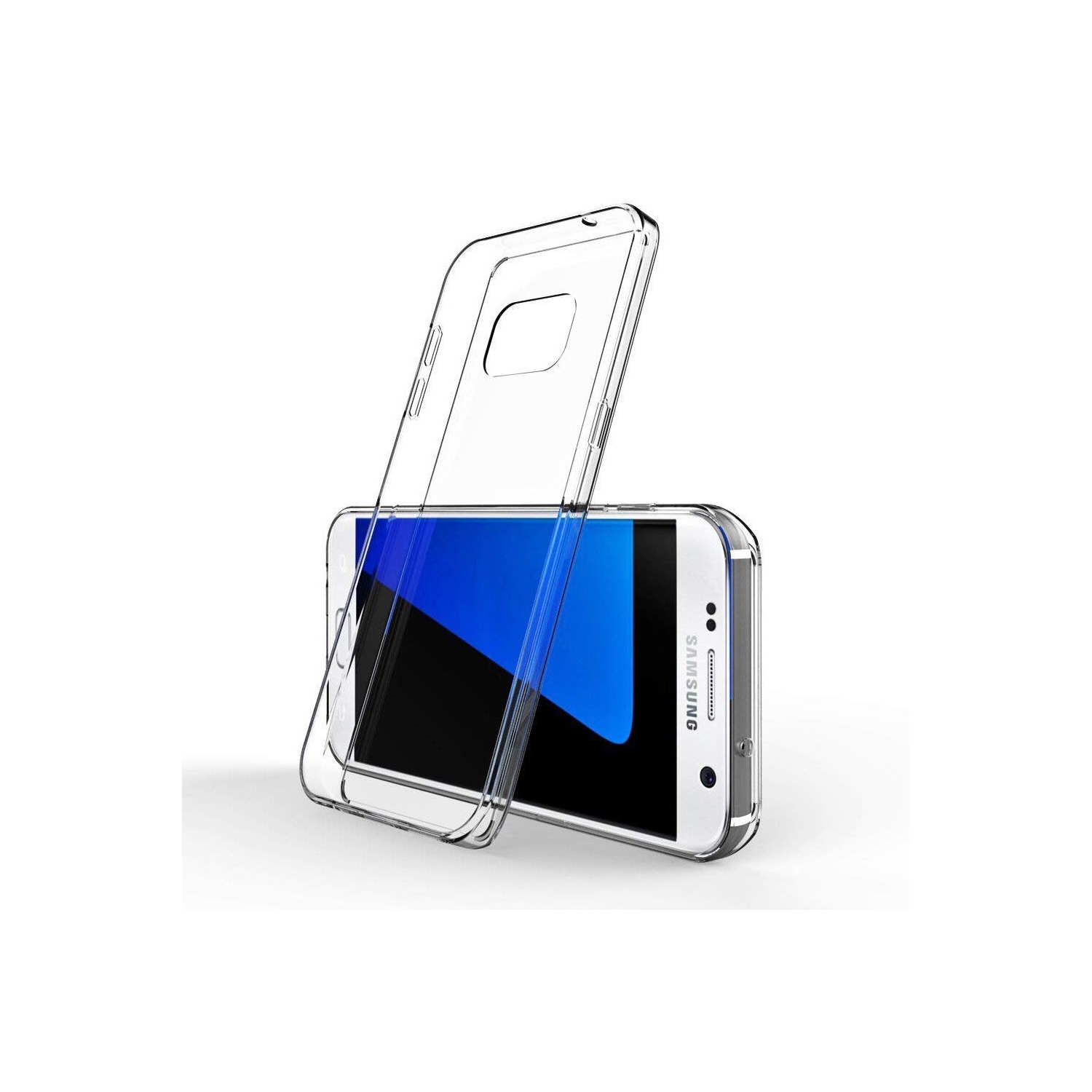 Case Samsung for Galaxy S7 Edge Clear (Open Box,unused)