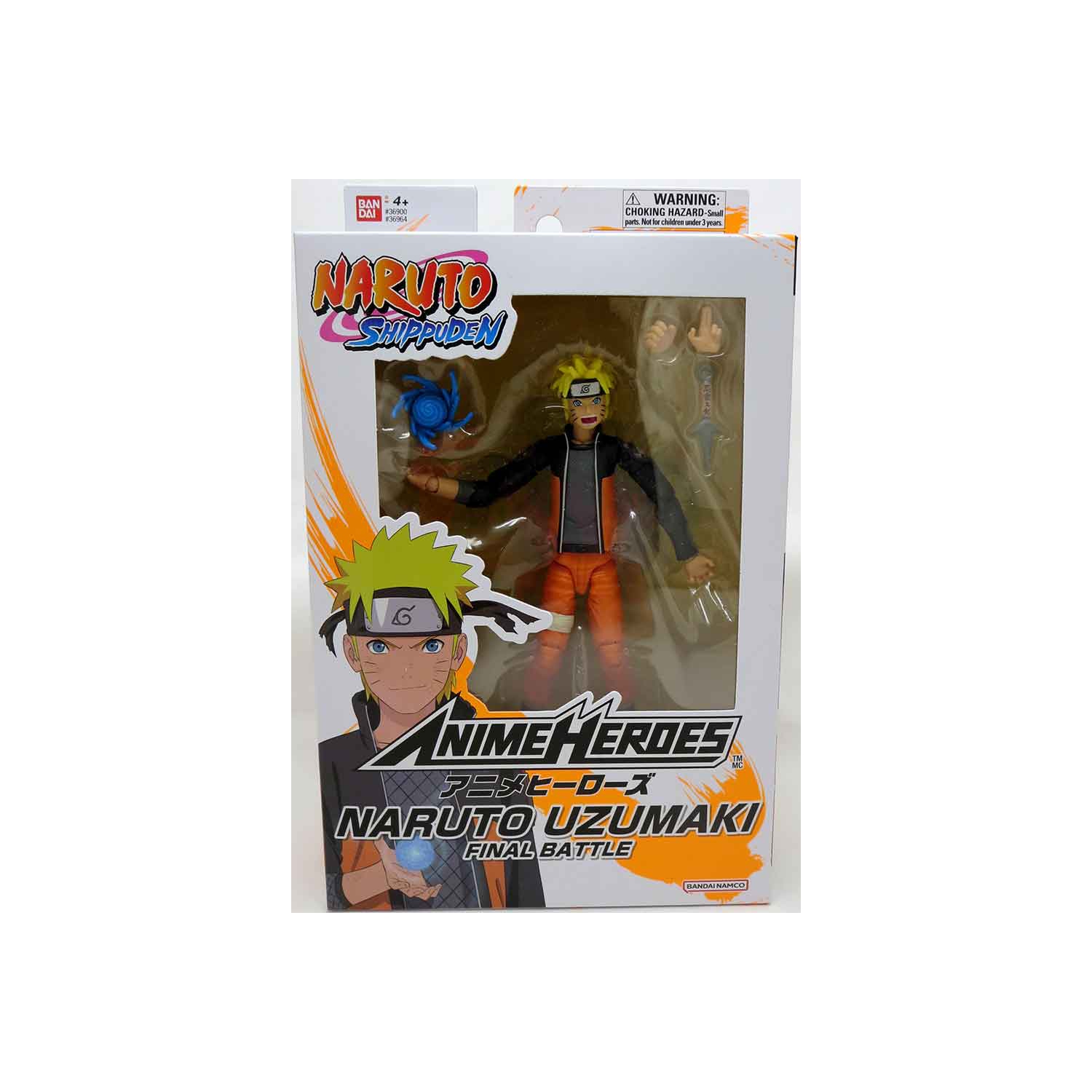 Naruto Shippuden 6 Inch Action Figure Anime Heroes - Naruto Final Battle