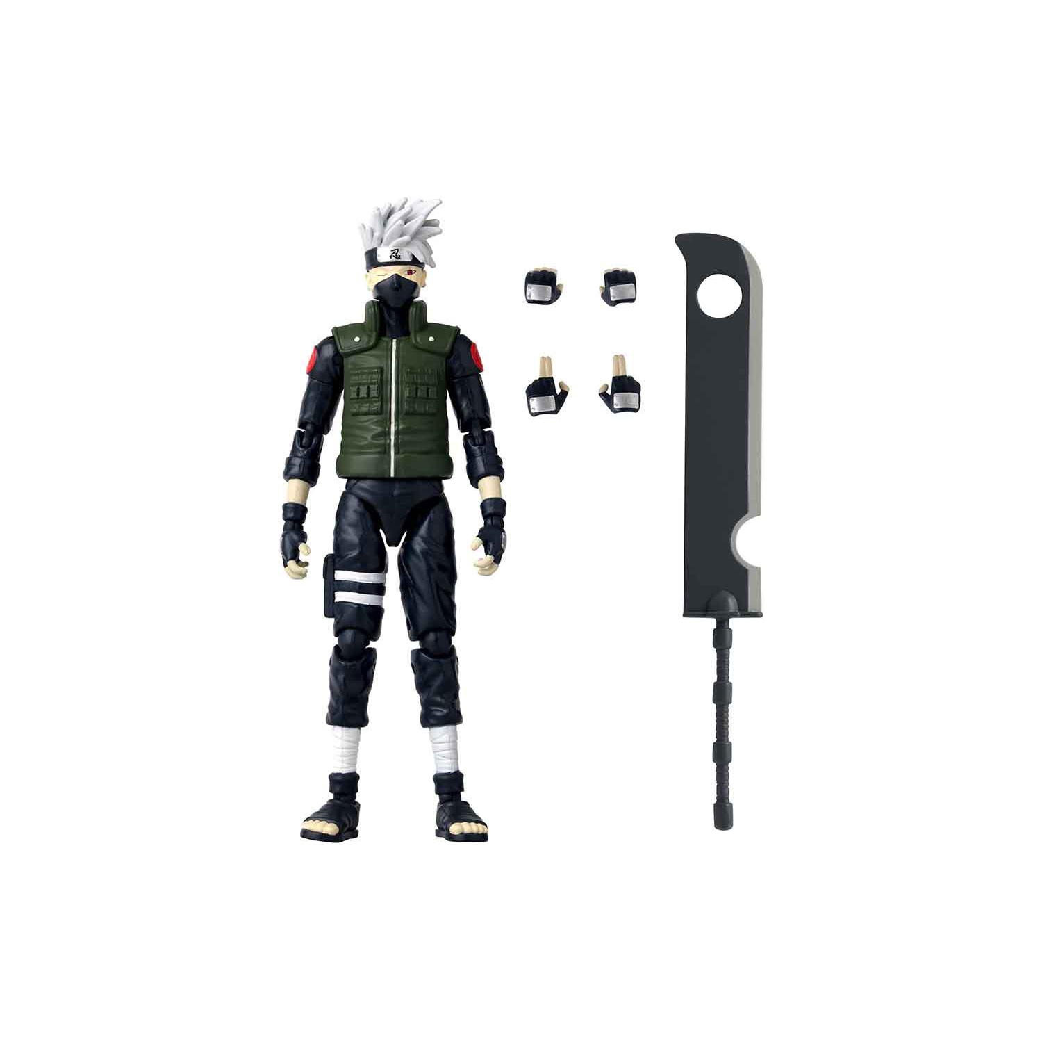 Naruto Shippuden 6 Inch Action Figure Anime Heroes - Kakashi Hatake Fourth Ninja War