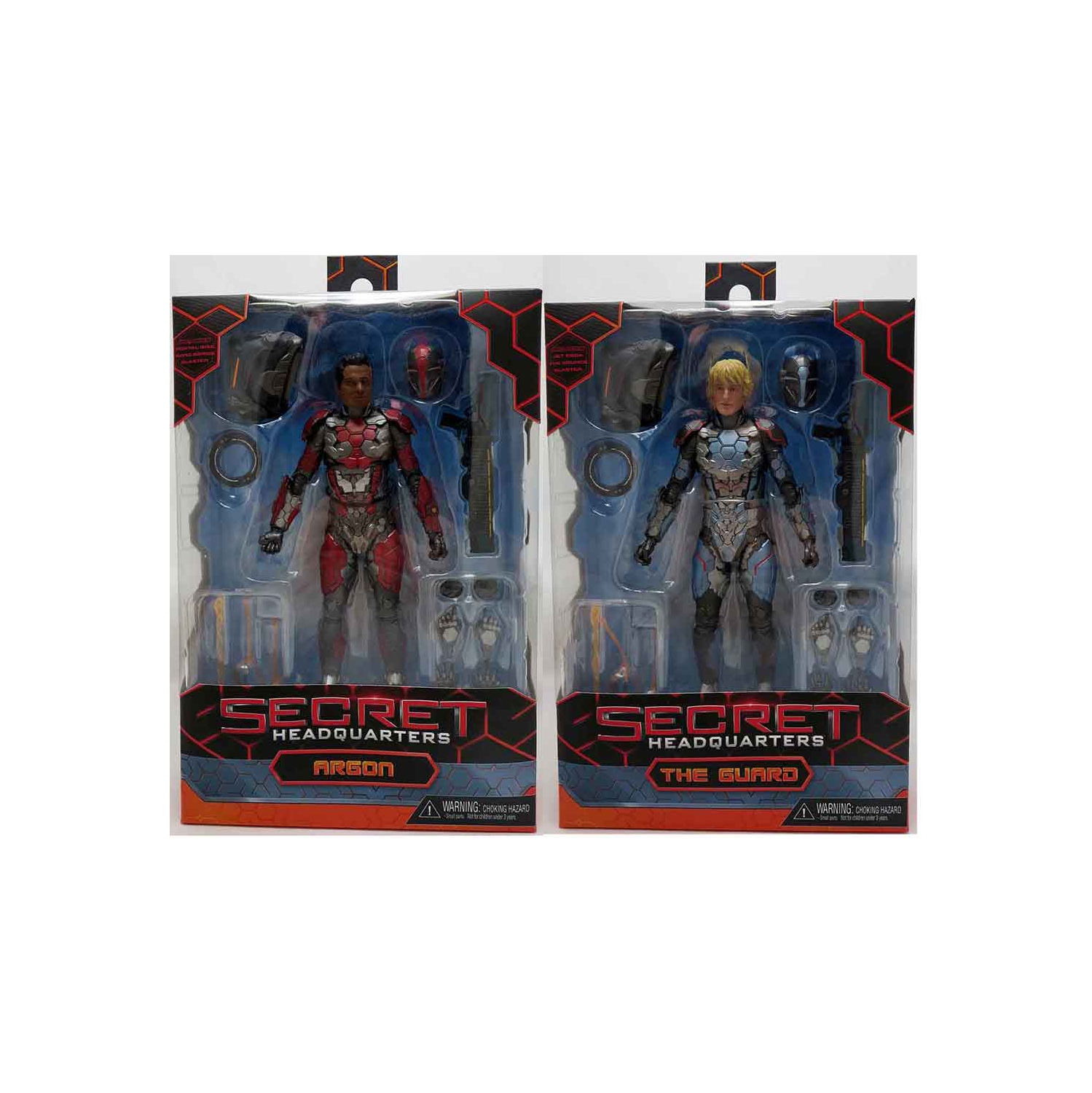 Secret Headquarters 7 Inch Action Figure - Set of 2