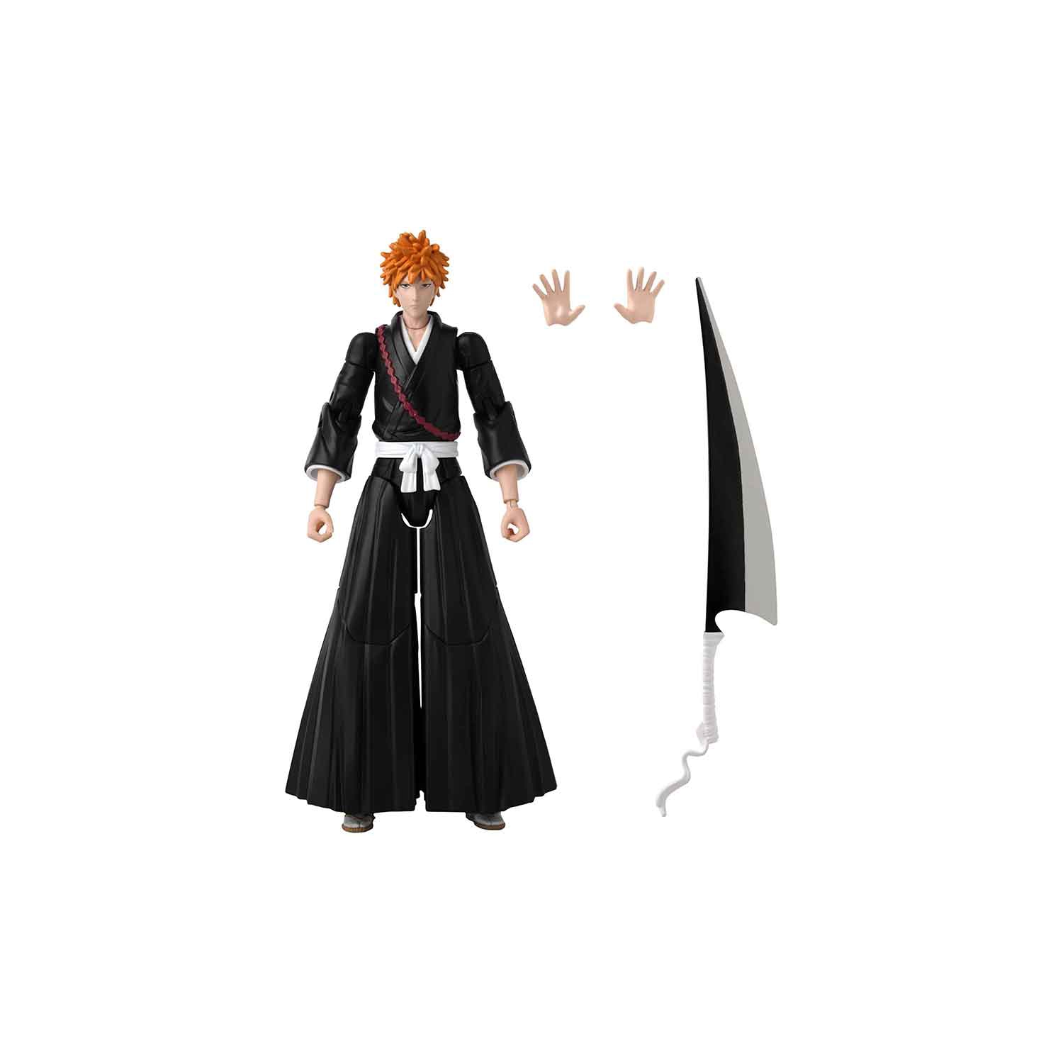 Bleach 6 Inch Action Figure Anime Heroes - Ichigo Kurosagi