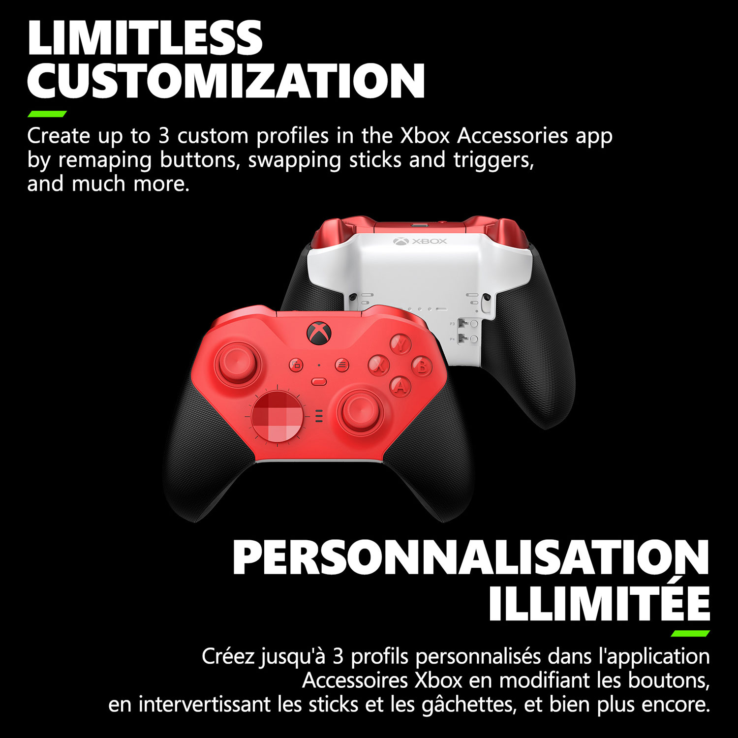 Xbox Elite Series 2 Core Wireless Controller for Xbox Series X|S / Xbox One - Red