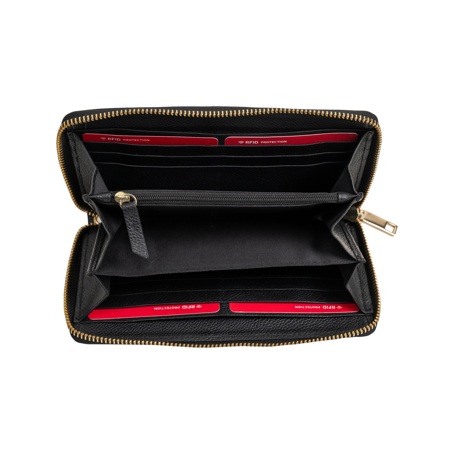 Portefeuille en cuir Champs de la collection Gala