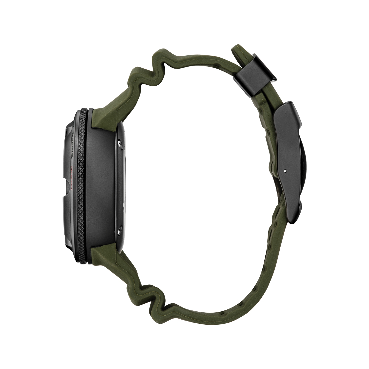 Citizen Mens Promaster Dive "Ecozilla" Eco-Drive Watch 48mm Black Stainless Steel Case Green Polyurethane Strap with Green Dial