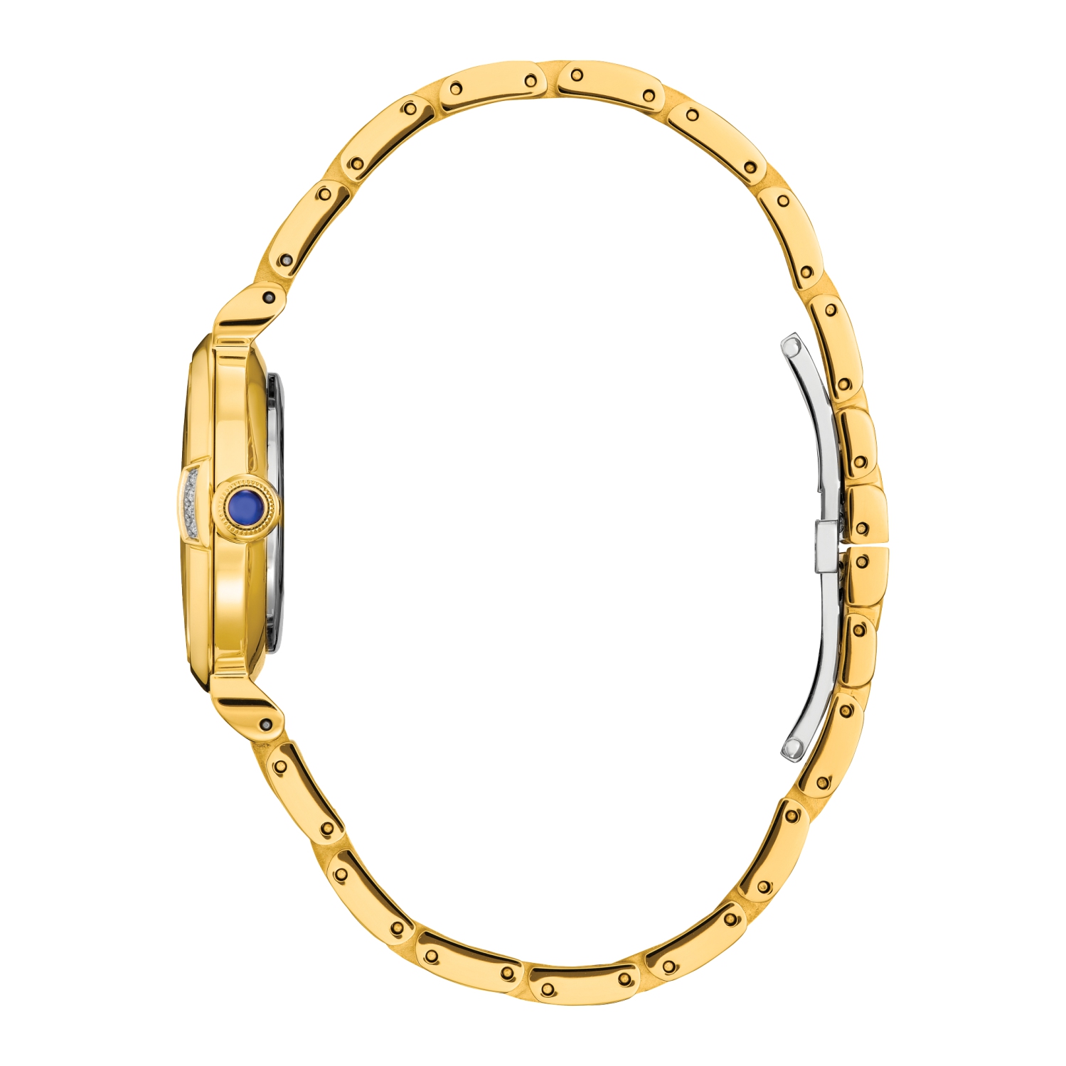 Citizen Ladies Citizen L Mae Eco-Drive Watch 29.5mm Gold-Tone Stainless Steel Case and Bracelet with White Dial