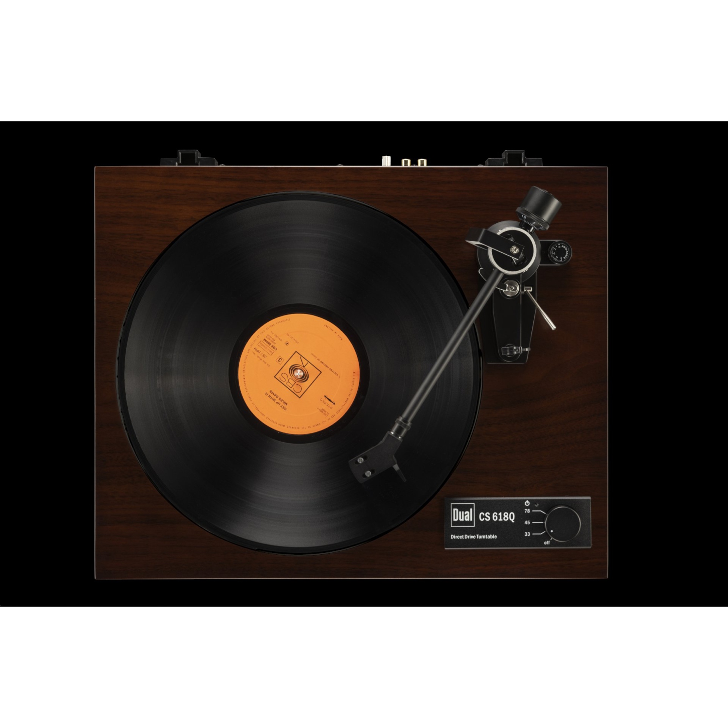 DUAL CS 618Q MANUAL HIFI-TURNTABLE