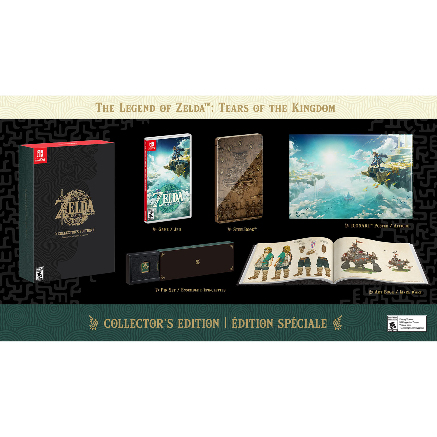 Legend of Zelda: Tears of the Kingdom Collector's Edition (Switch)
