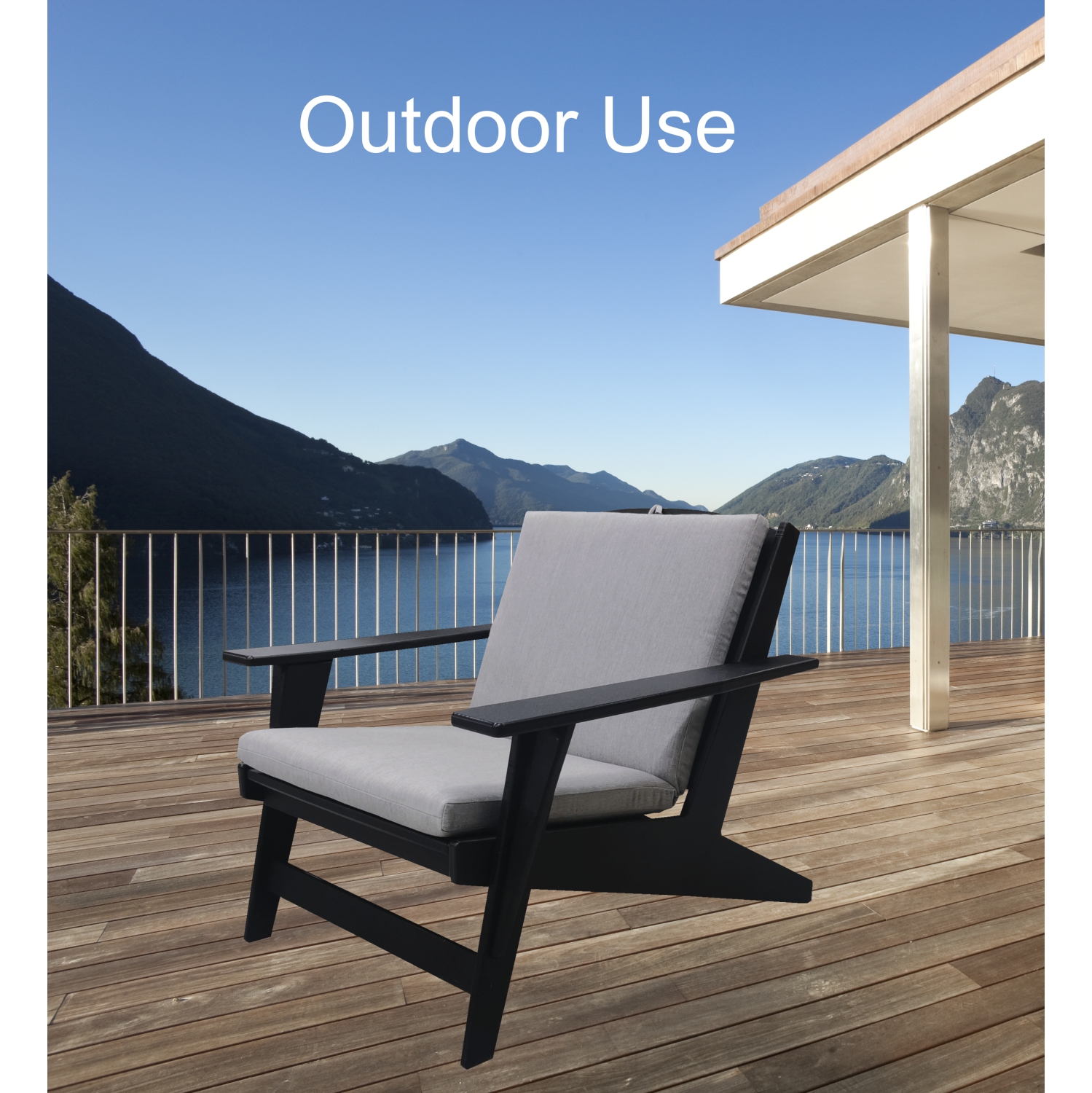 Modern Lounge Chair Indoor/Outdoor , Adirondack Chair