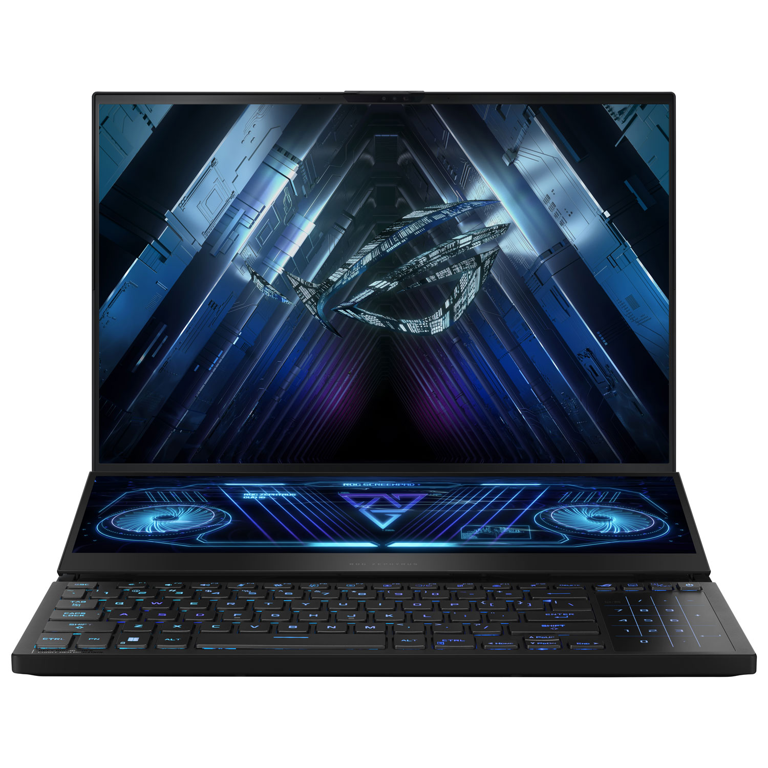 ASUS Zephyrus Duo 16 16" Gaming Laptop - Black (AMD Ryzen 9 7945HX/2TB SSD/32GB RAM/GeForce RTX 4090) - En