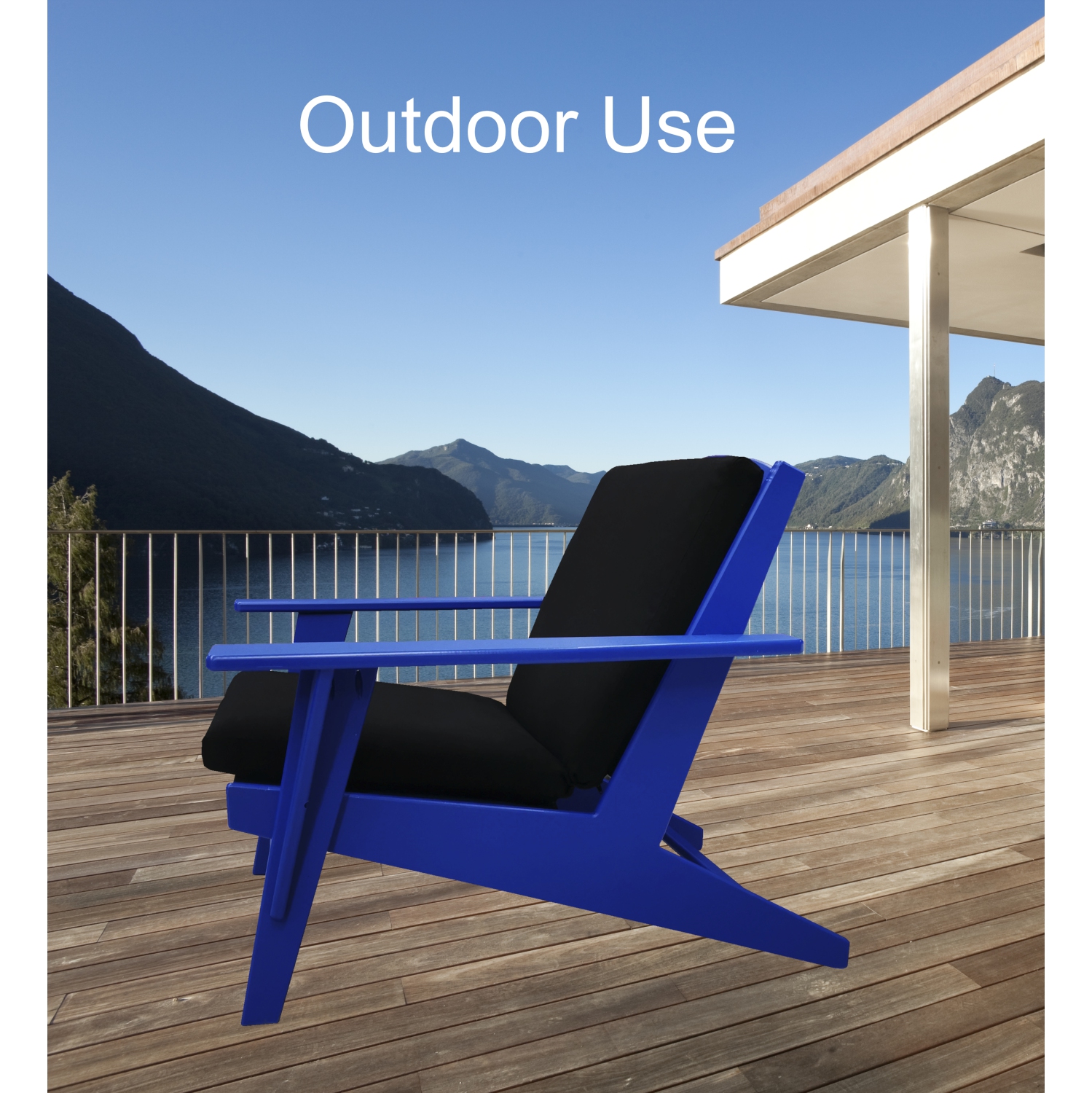 Modern Lounge Chair Indoor/Outdoor , Adirondack Chair