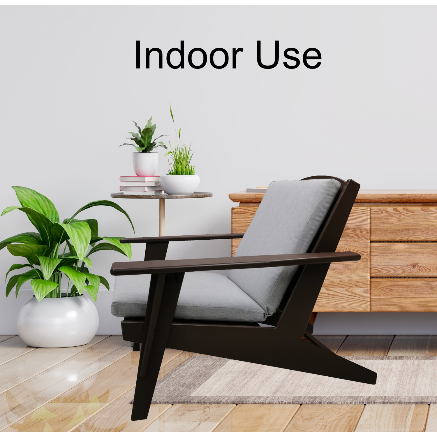 Chaise longue moderne intérieure/extérieure, chaise Adirondack