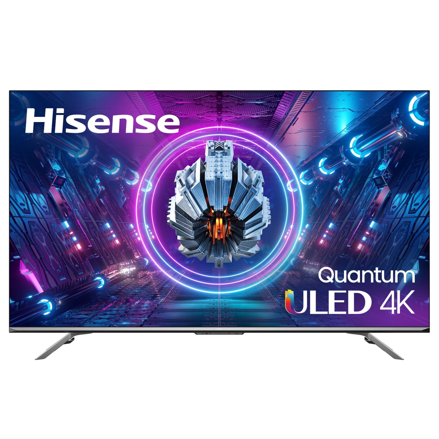 REFURBISHED (GOOD) - Hisense 65" Class 4K UHD QLED Android Smart TV HDR U7 Series (65U7G)