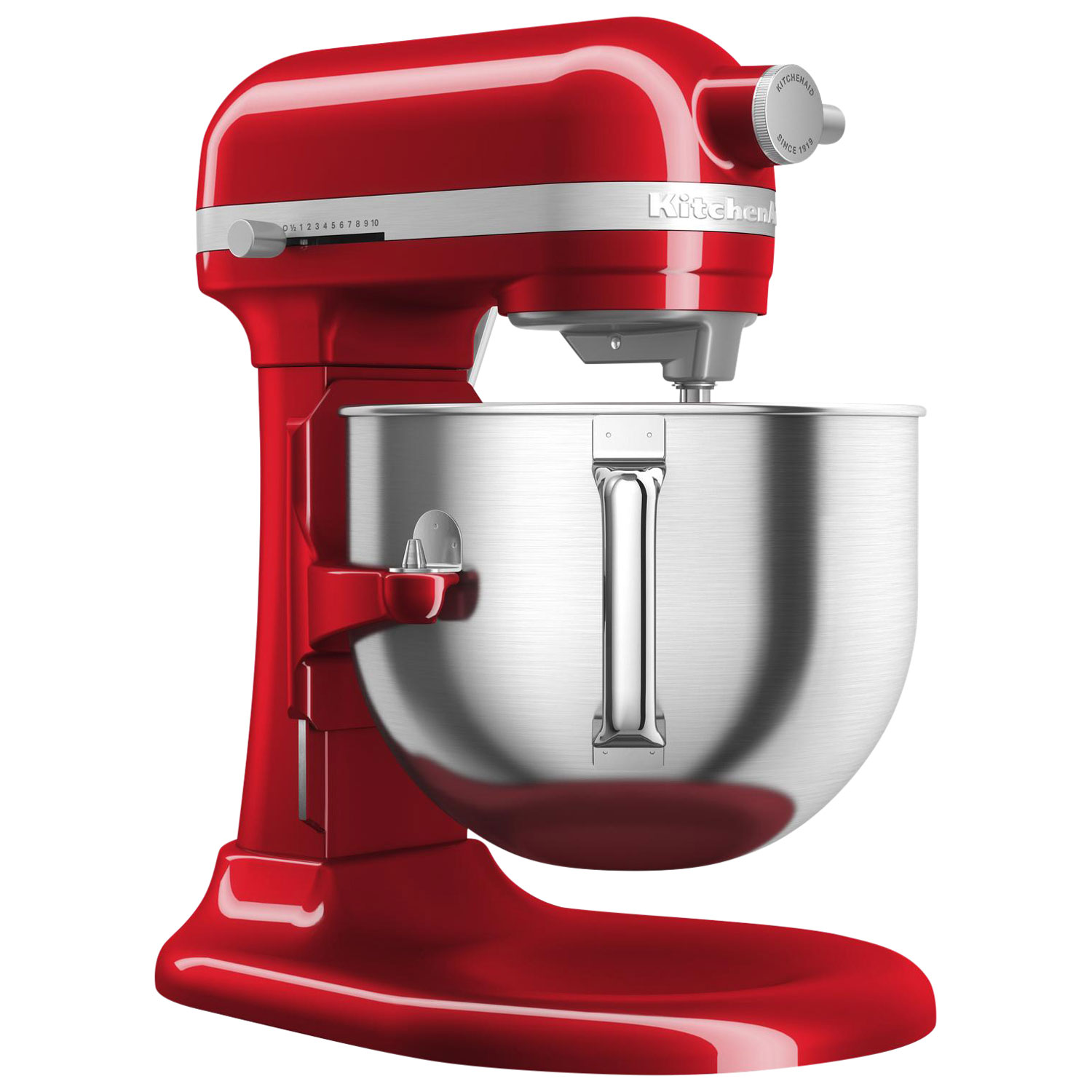 Batteur sur socle à bol relevable Professional de KitchenAid - 7 pte - 500 W - Bonbon pomme rouge