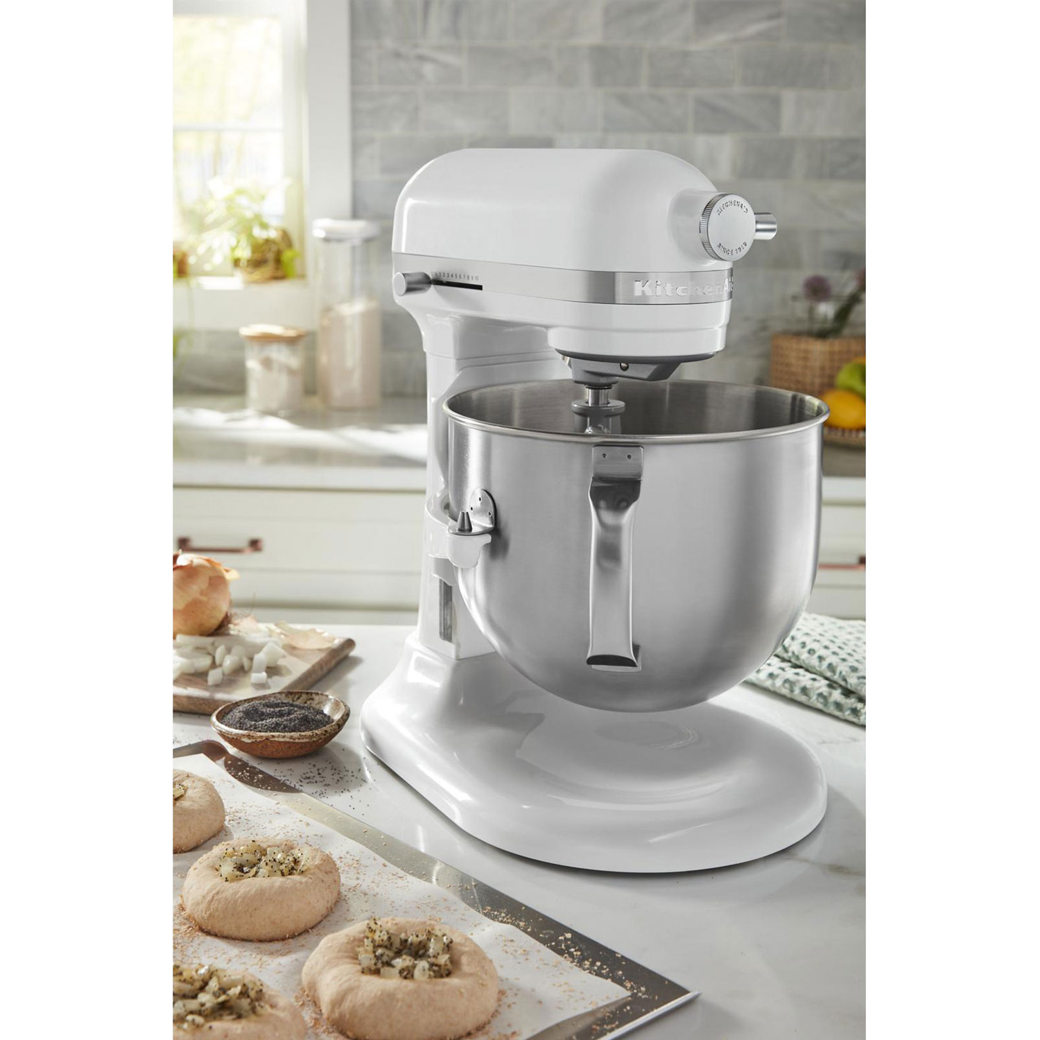 KitchenAid Professional Bowl-Lift Stand Mixer - 7Qt - 500-Watt - White