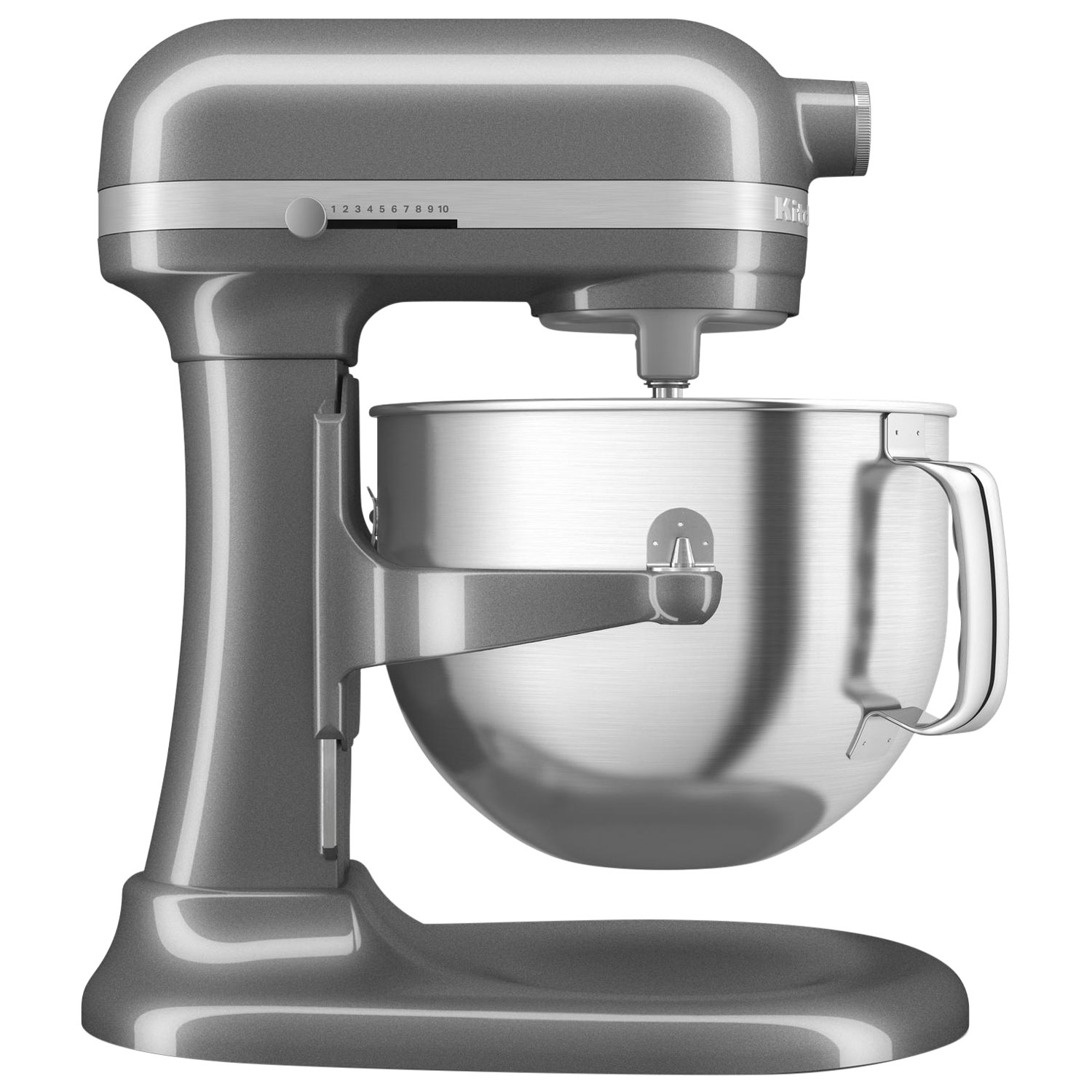 Batteur sur socle à bol relevable Professional de KitchenAid - 7 pte - 500 W - Médaillon en argent